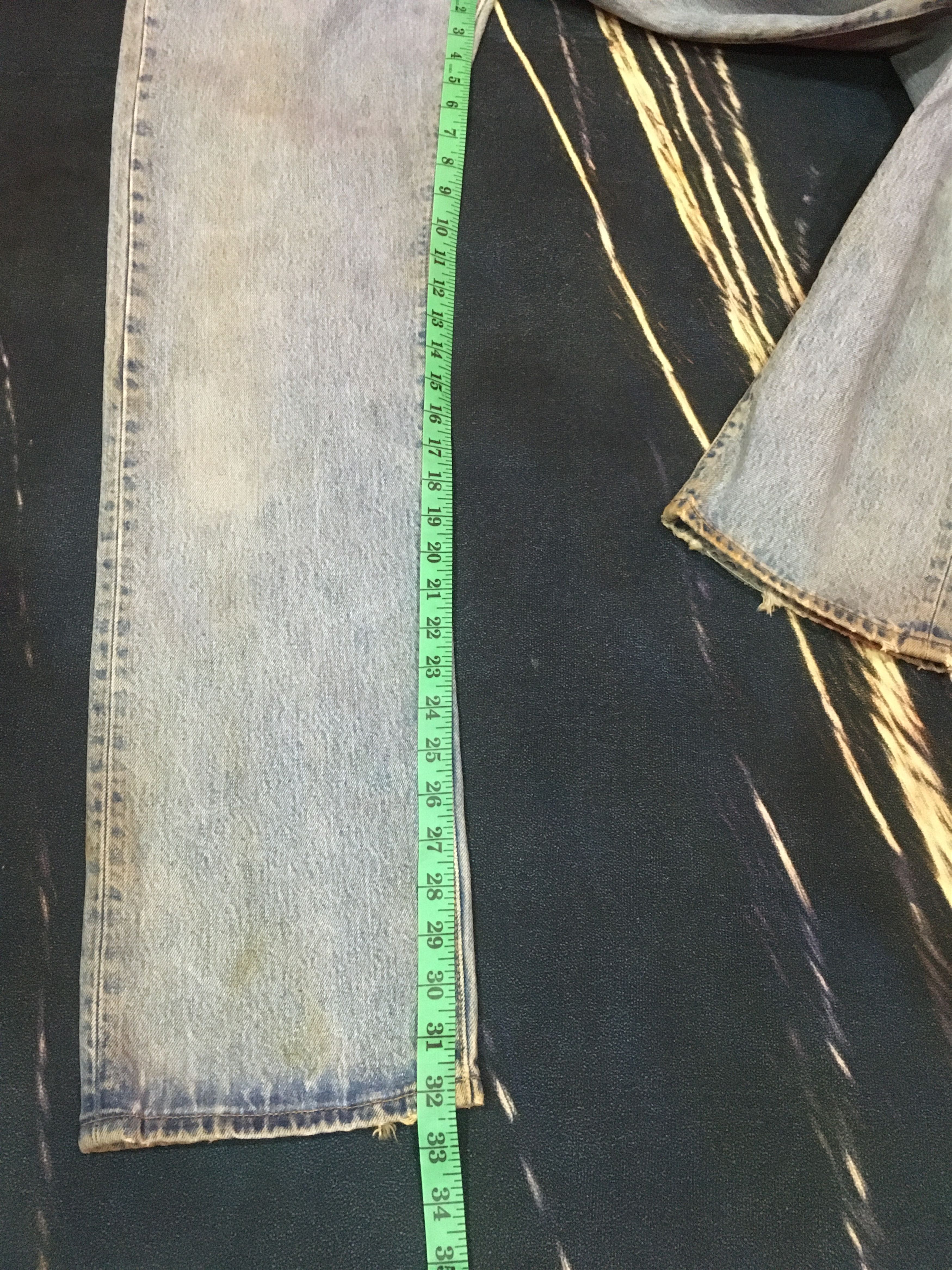 Levi's × Vintage 💥 Grunge Style💥Levis 501 Size US 30 / EU 46 - 6 Thumbnail