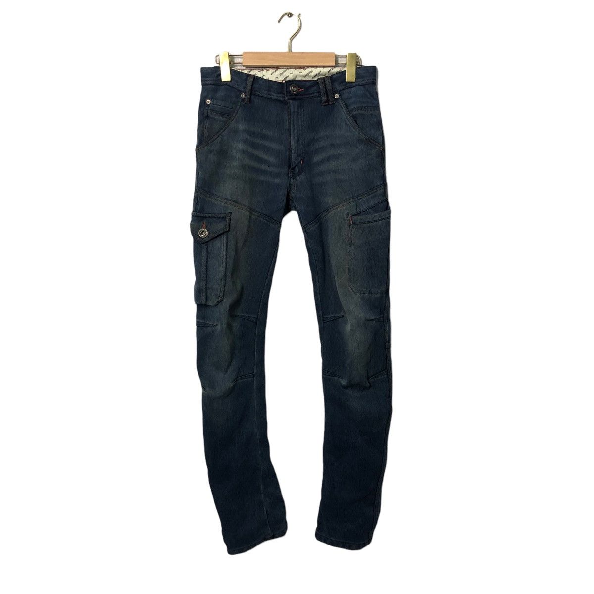 Vintage Field Core Jeans 7 Pocket Cargo Denim Pants W30