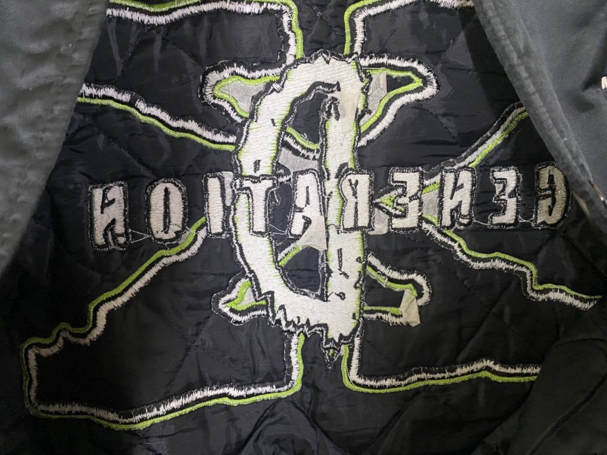Vintage vintage 90s D-GENERATION X promo bomber jacket Size US XL / EU 56 / 4 - 4 Thumbnail