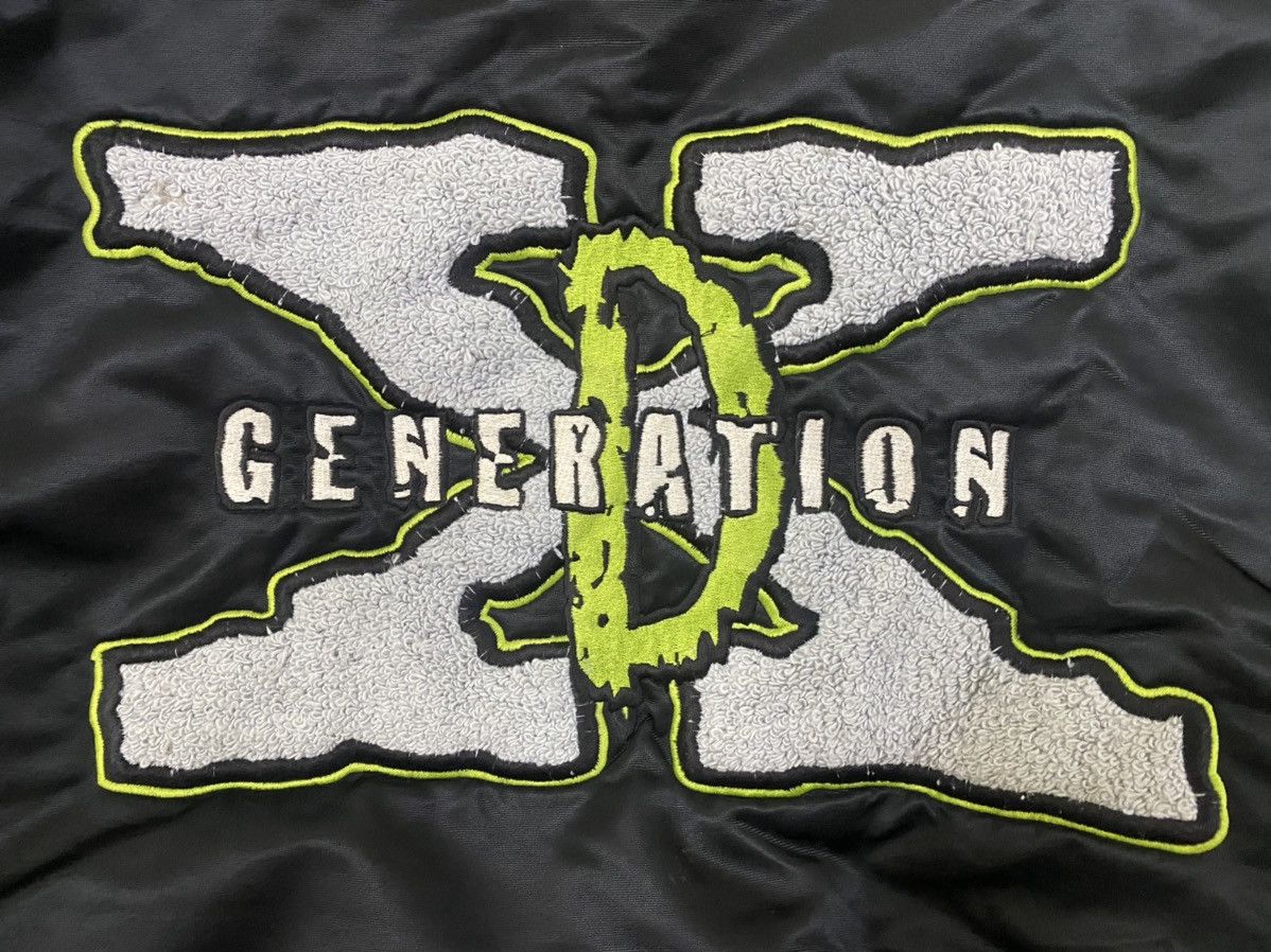 Vintage vintage 90s D-GENERATION X promo bomber jacket Size US XL / EU 56 / 4 - 3 Thumbnail