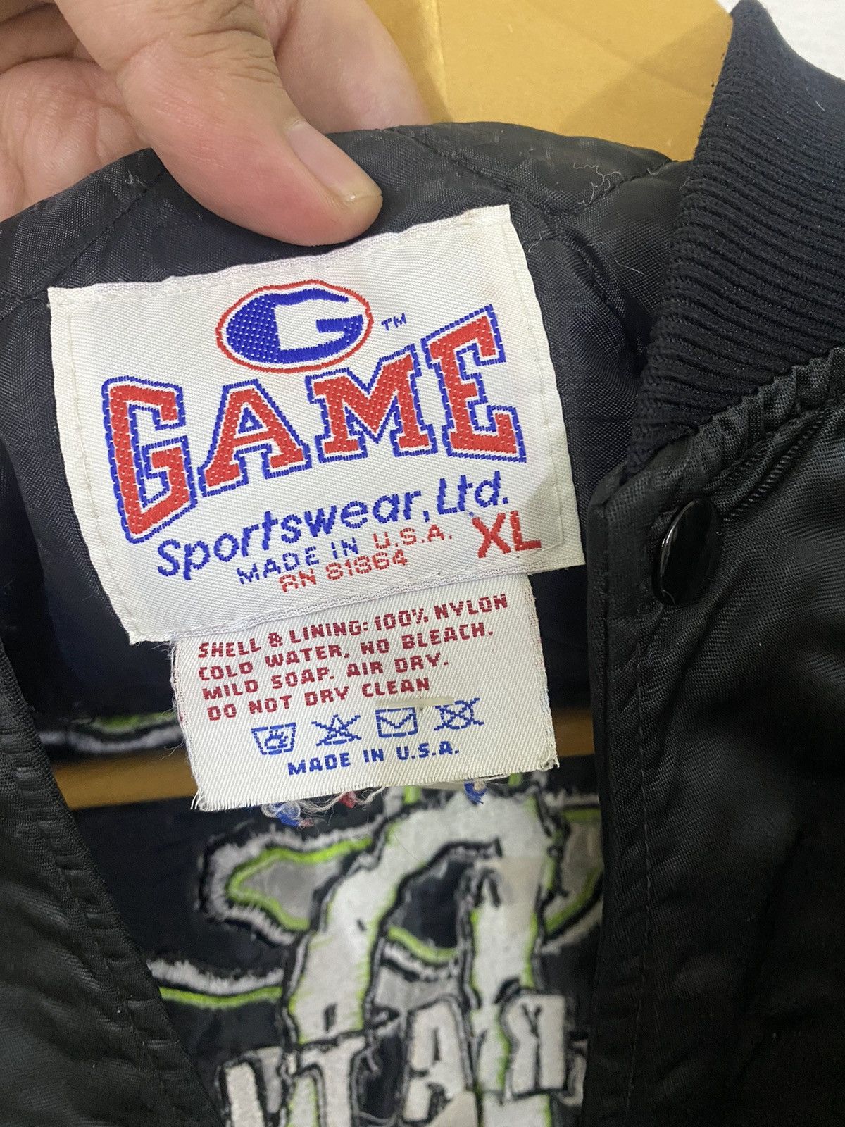 Vintage vintage 90s D-GENERATION X promo bomber jacket Size US XL / EU 56 / 4 - 10 Thumbnail