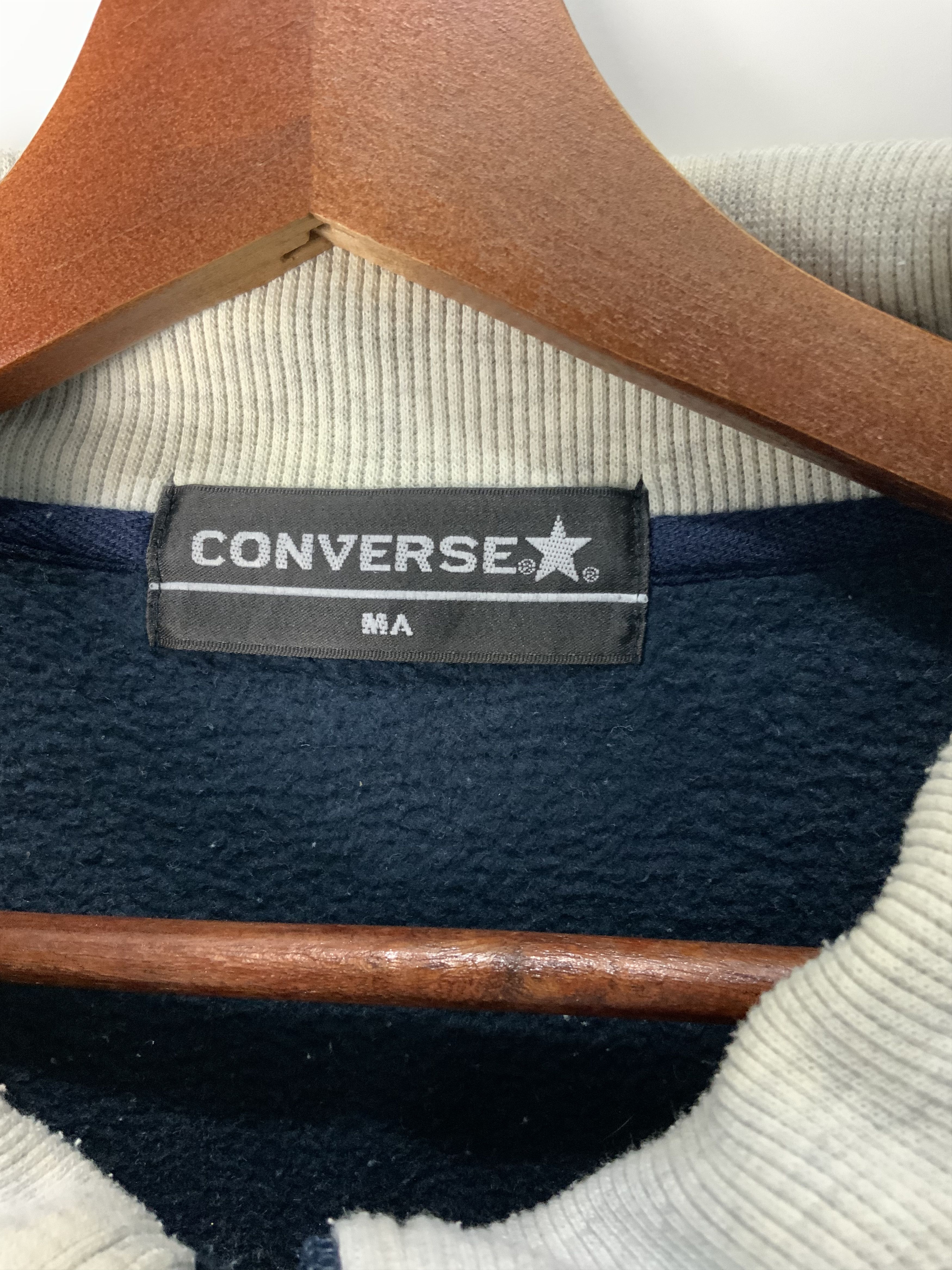 Converse Vinatge y2k Converse Jack Purcell Logo Sweatshirt Size US L / EU 52-54 / 3 - 12 Thumbnail