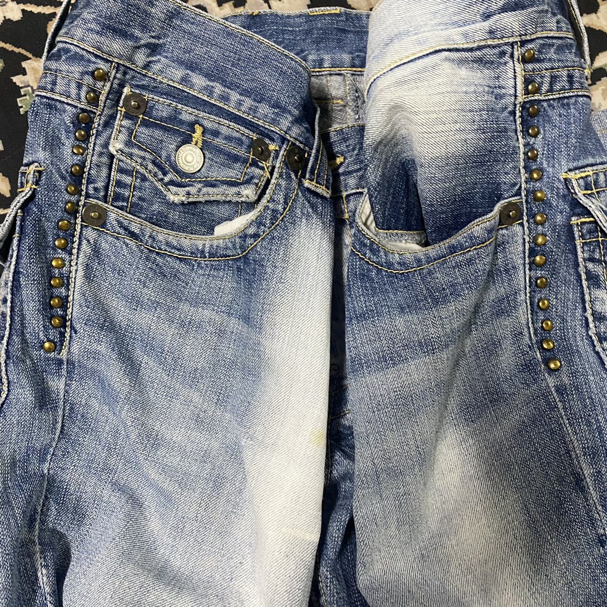 PPFM PPFM Denim Flare Jeans Studded Size US 33 - 15 Thumbnail
