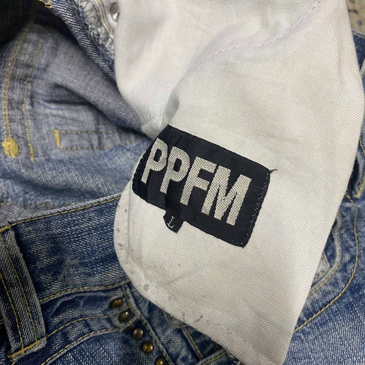 PPFM PPFM Denim Flare Jeans Studded Size US 33 - 21 Thumbnail