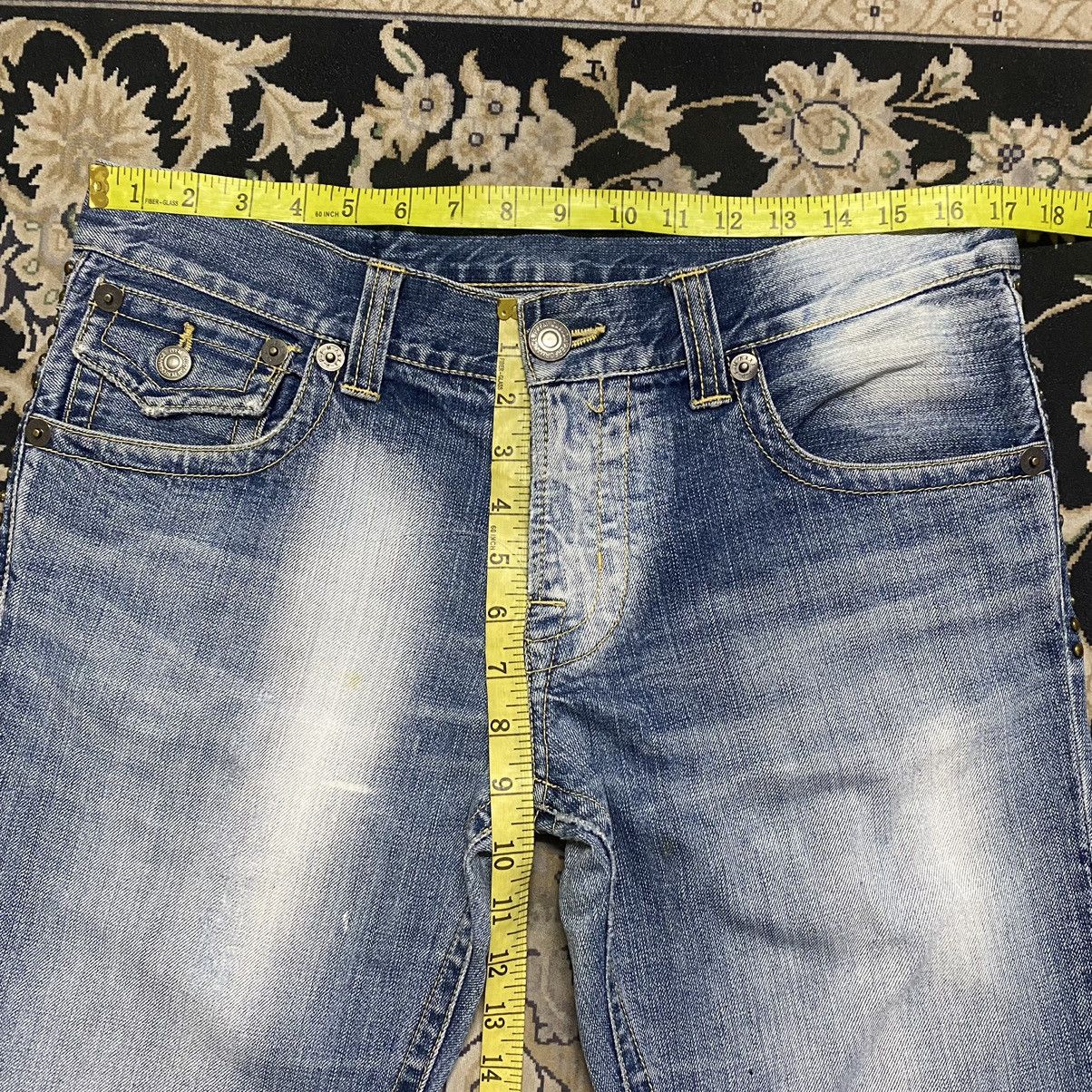 PPFM PPFM Denim Flare Jeans Studded Size US 33 - 17 Thumbnail