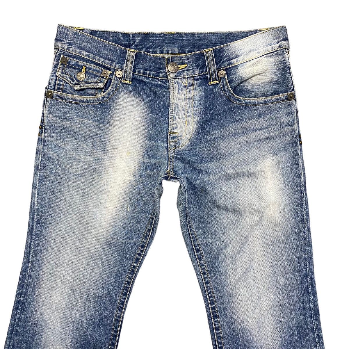 PPFM PPFM Denim Flare Jeans Studded Size US 33 - 3 Thumbnail