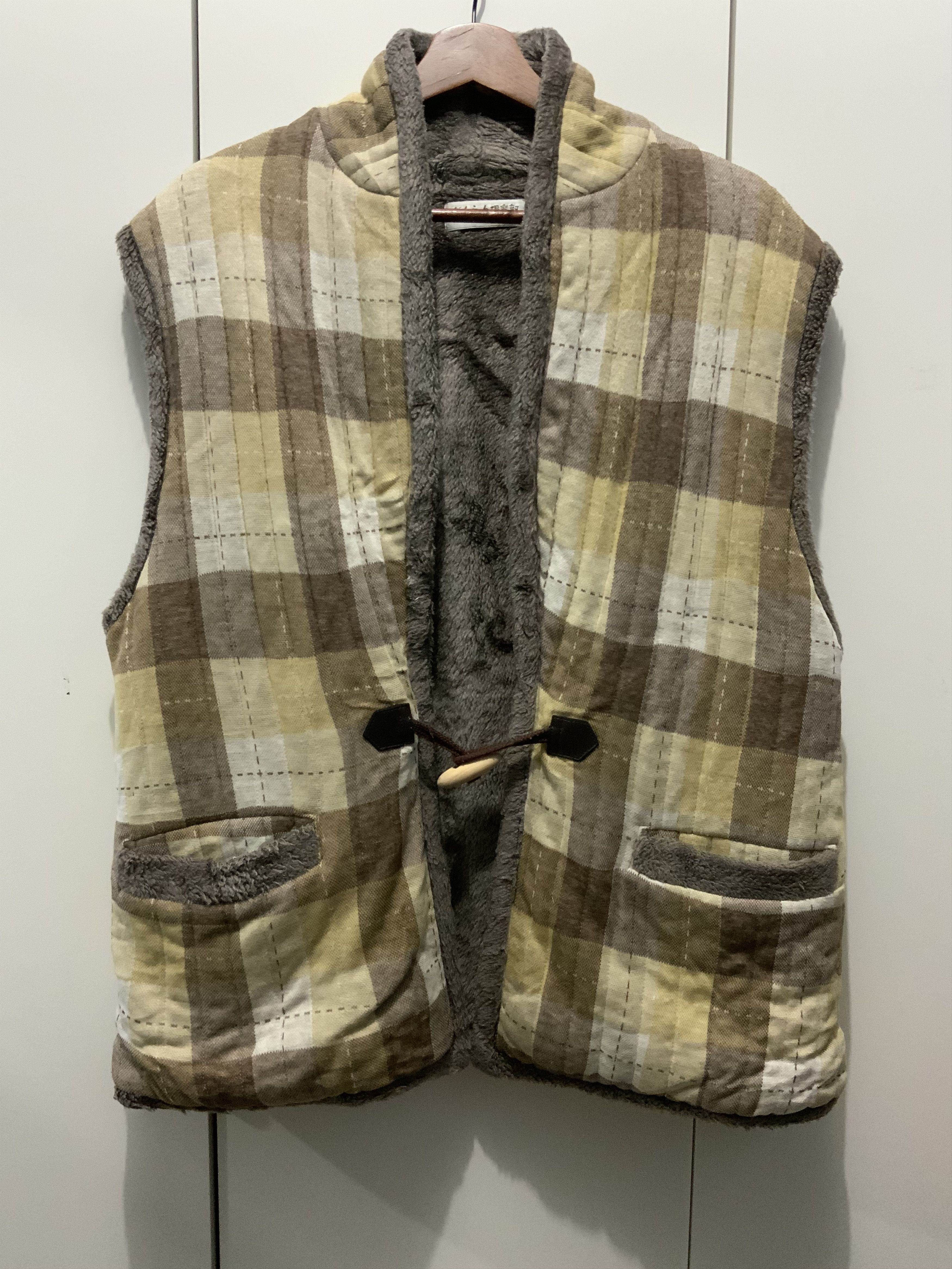 Vintage Fur Striped Vest Winter Session Size US M / EU 48-50 / 2 - 1 Thumbnail