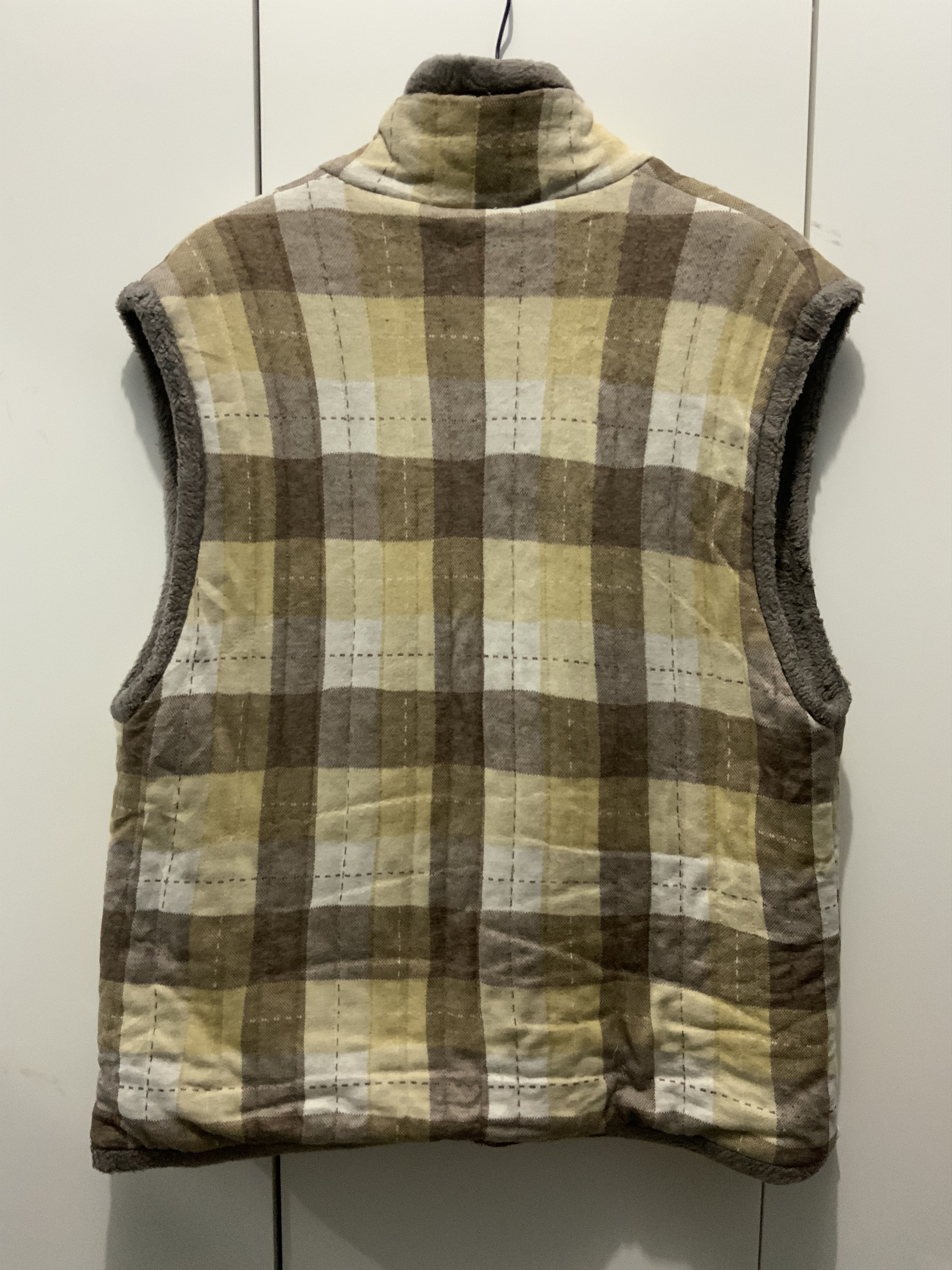 Vintage Fur Striped Vest Winter Session Size US M / EU 48-50 / 2 - 2 Thumbnail