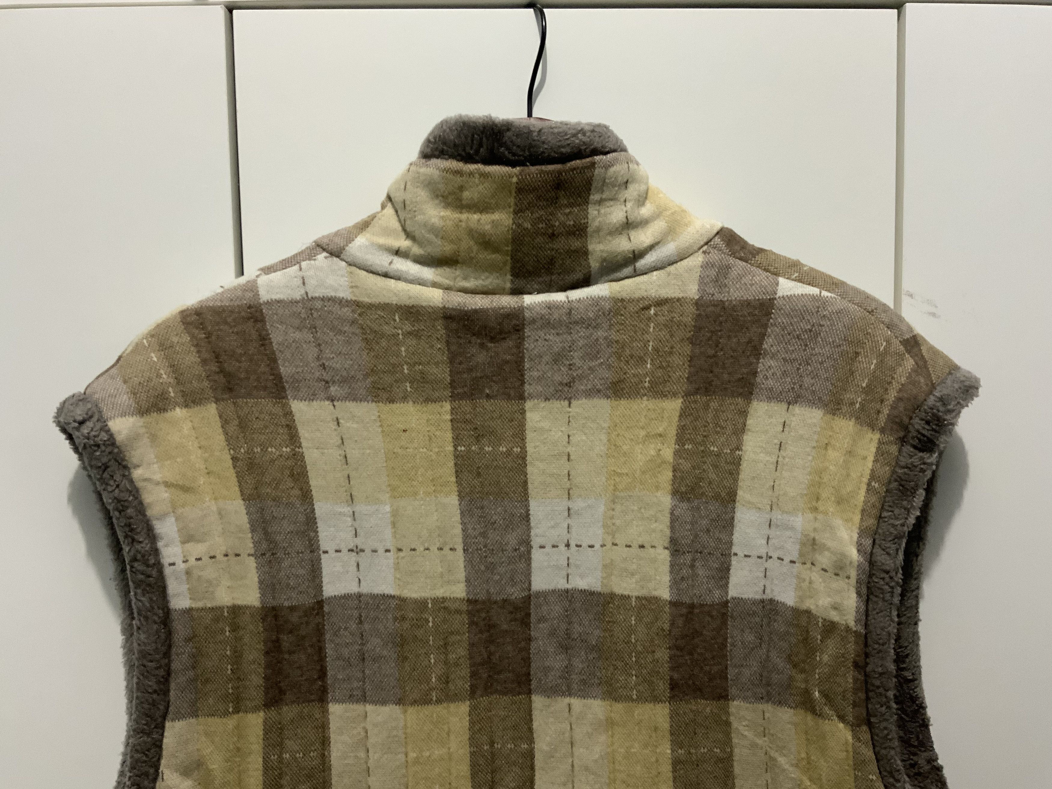 Vintage Fur Striped Vest Winter Session Size US M / EU 48-50 / 2 - 7 Thumbnail