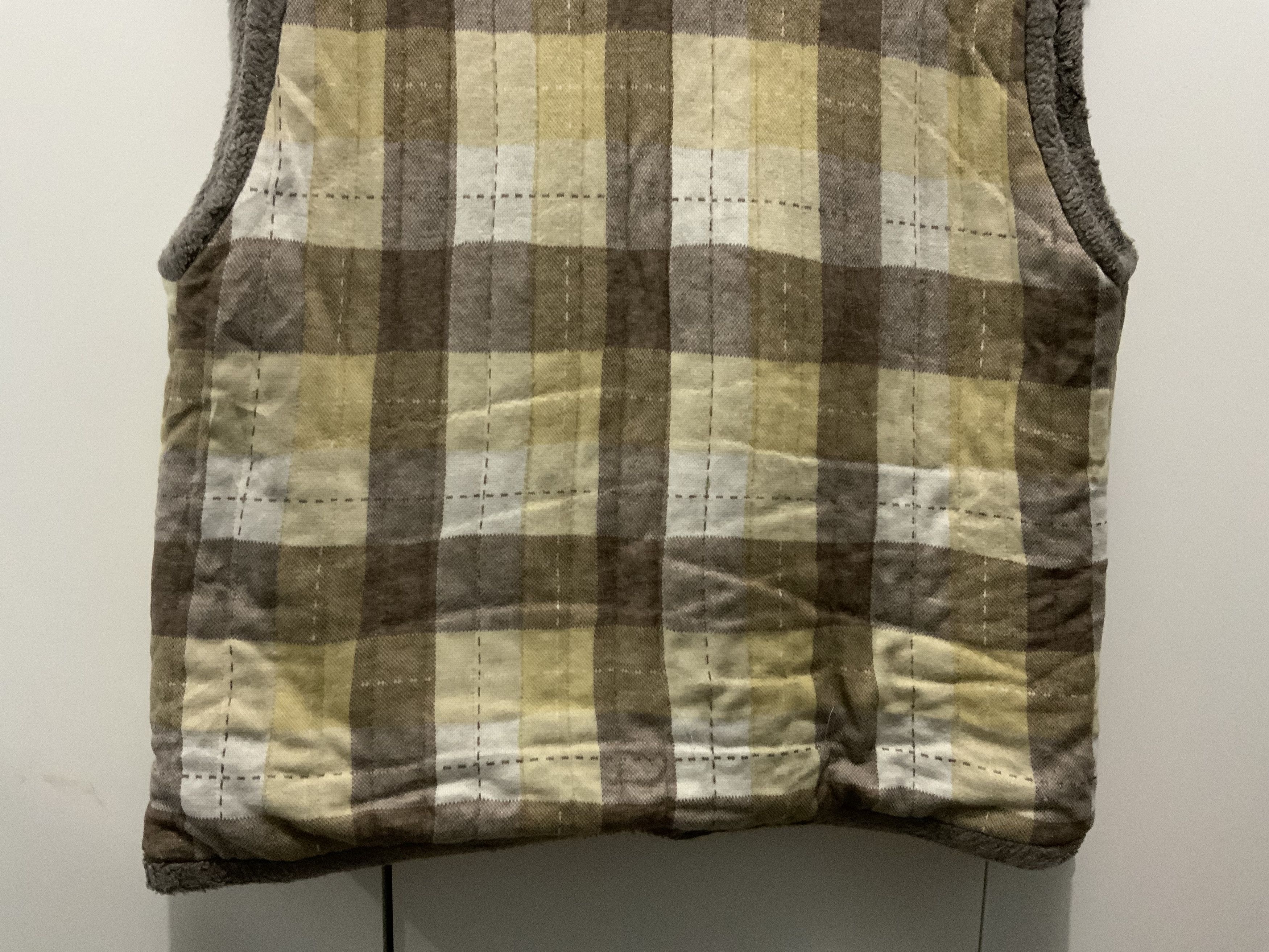 Vintage Fur Striped Vest Winter Session Size US M / EU 48-50 / 2 - 5 Thumbnail
