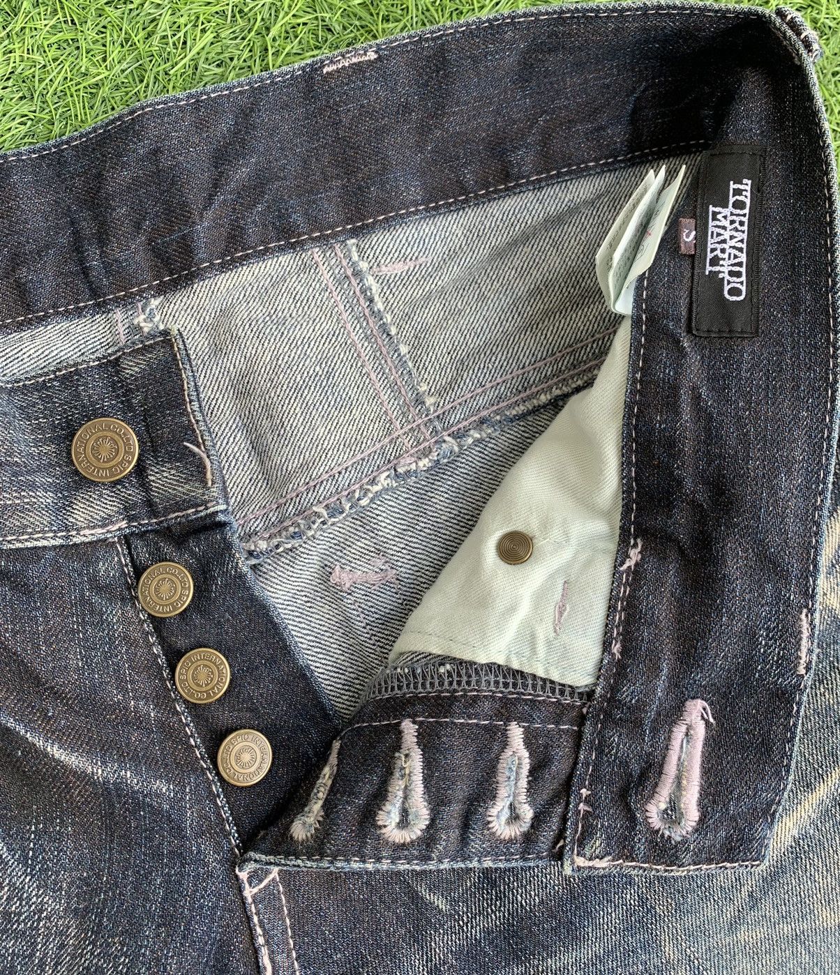 Tornado Mart Vintage Distressed Tornado Mart Denim Jeans Flares Size US 30 / EU 46 - 11 Thumbnail
