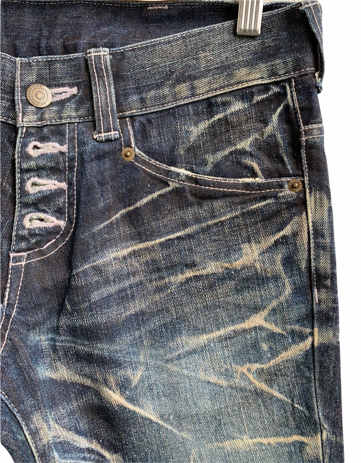 Tornado Mart Vintage Distressed Tornado Mart Denim Jeans Flares Size US 30 / EU 46 - 9 Thumbnail
