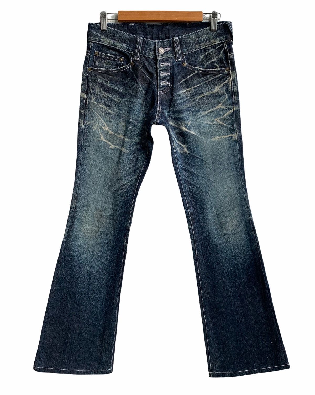 Tornado Mart Vintage Distressed Tornado Mart Denim Jeans Flares Size US 30 / EU 46 - 2 Thumbnail