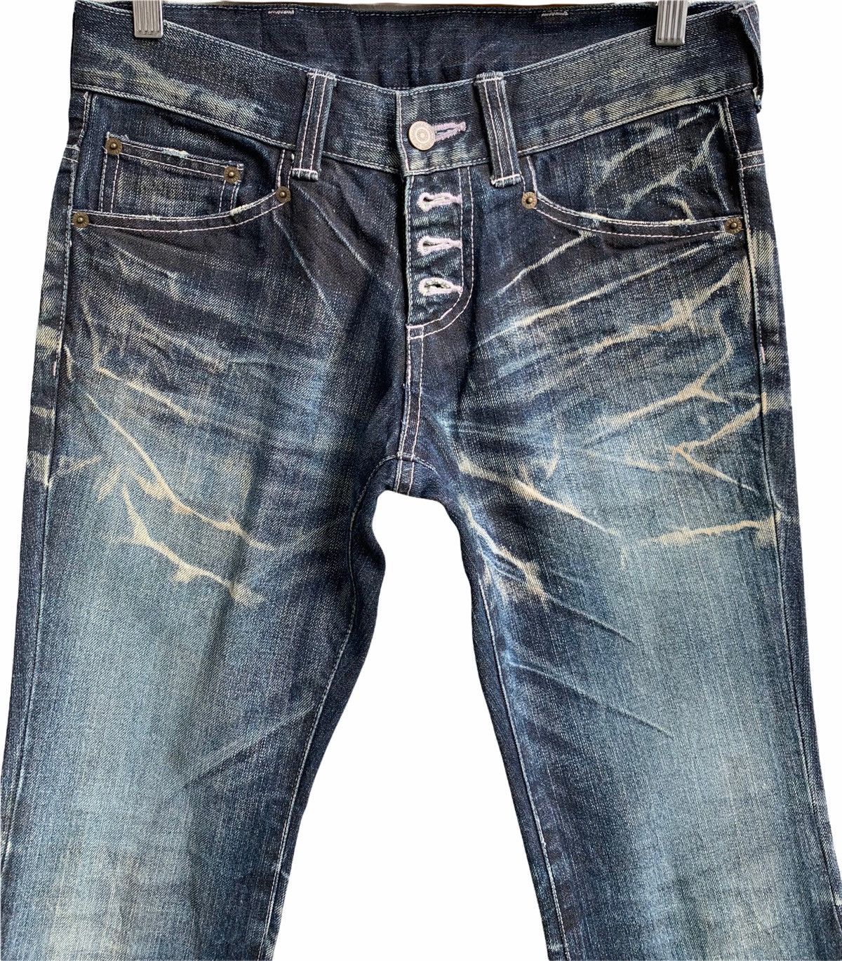 Tornado Mart Vintage Distressed Tornado Mart Denim Jeans Flares Size US 30 / EU 46 - 7 Thumbnail