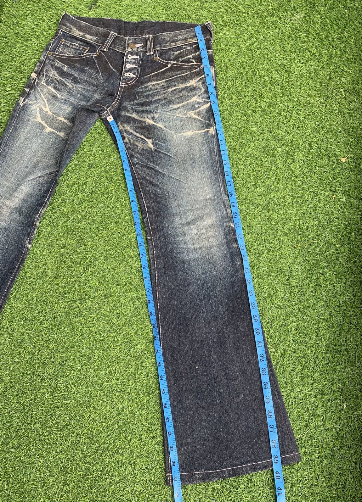Tornado Mart Vintage Distressed Tornado Mart Denim Jeans Flares Size US 30 / EU 46 - 16 Thumbnail
