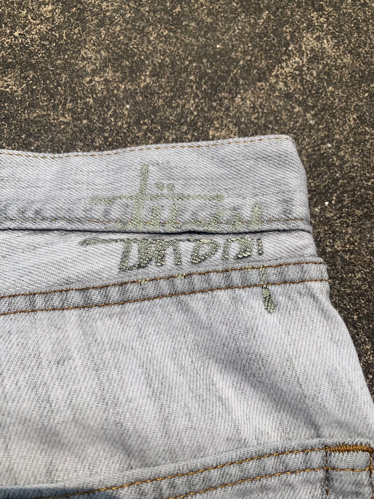 Stussy Stussy White Washed Work Pants 32 Size US 32 / EU 48 - 16 Thumbnail