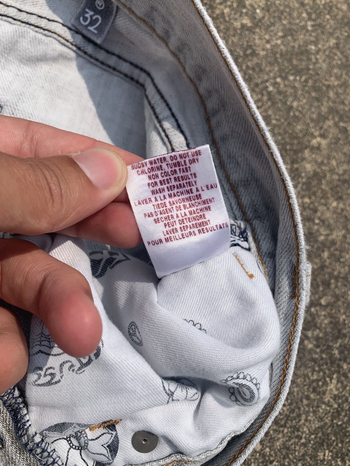 Stussy Stussy White Washed Work Pants 32 Size US 32 / EU 48 - 8 Thumbnail