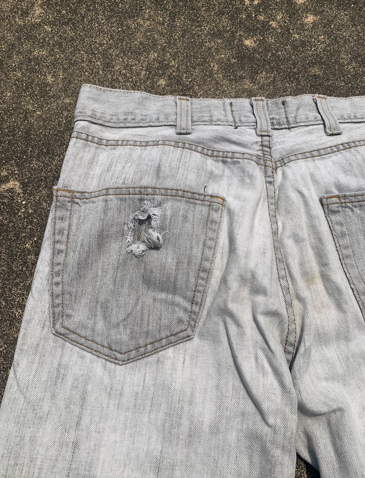 Stussy Stussy White Washed Work Pants 32 Size US 32 / EU 48 - 12 Thumbnail