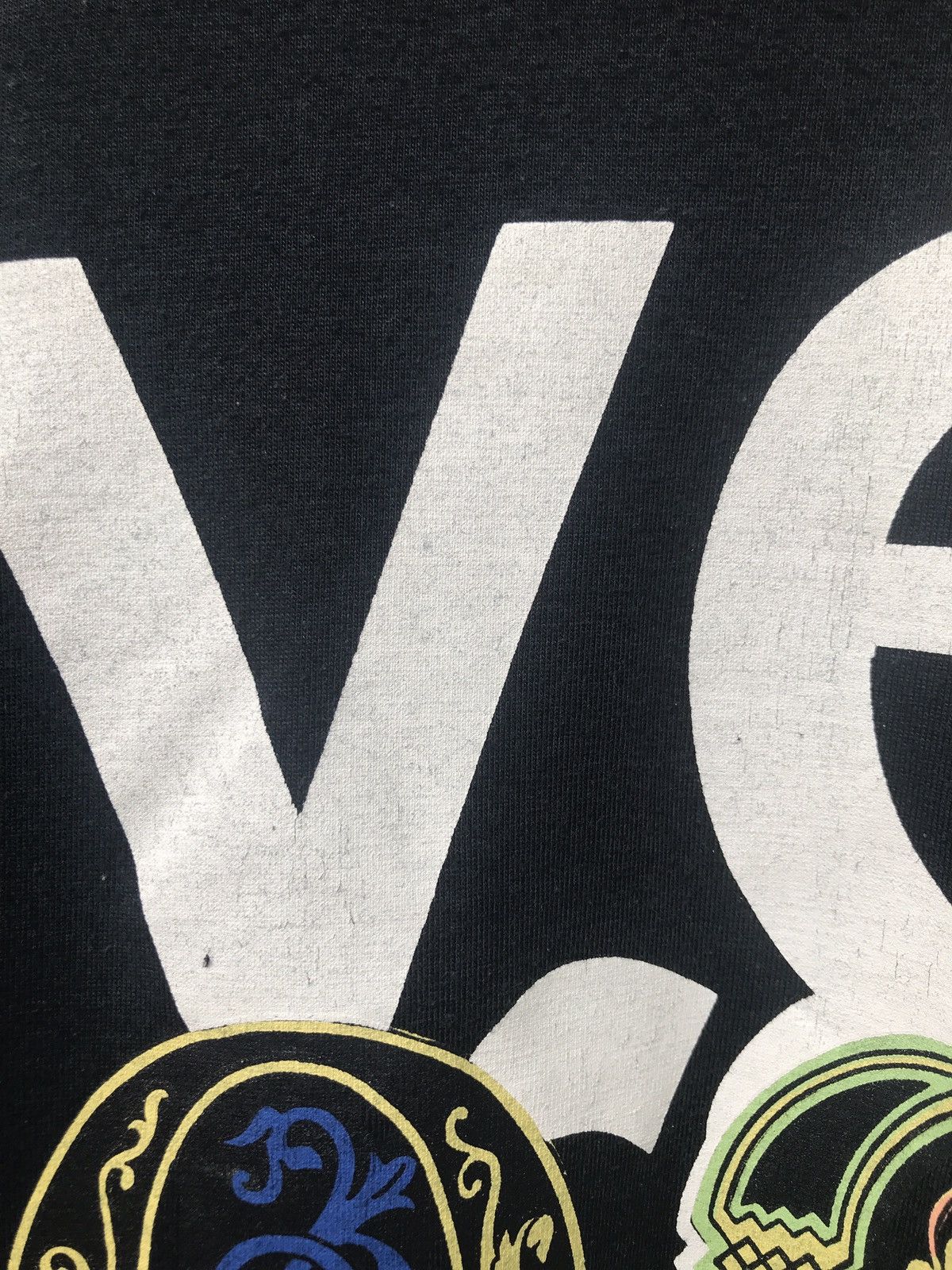 Designer × Versace × Vintage Vintage Versace Spell Out Logo Long Sleeve Shirt Size US L / EU 52-54 / 3 - 7 Thumbnail