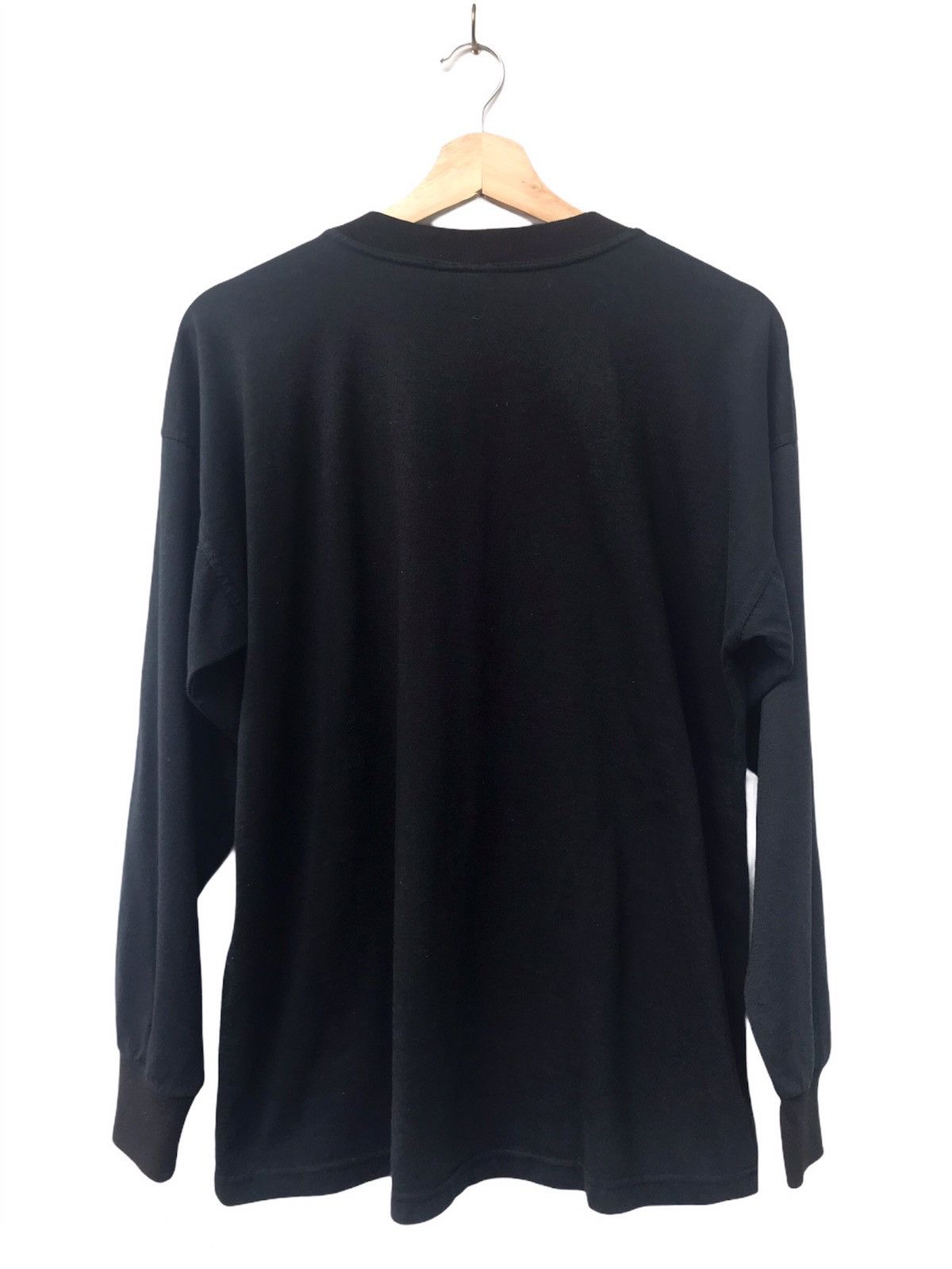 Designer × Versace × Vintage Vintage Versace Spell Out Logo Long Sleeve Shirt Size US L / EU 52-54 / 3 - 2 Thumbnail