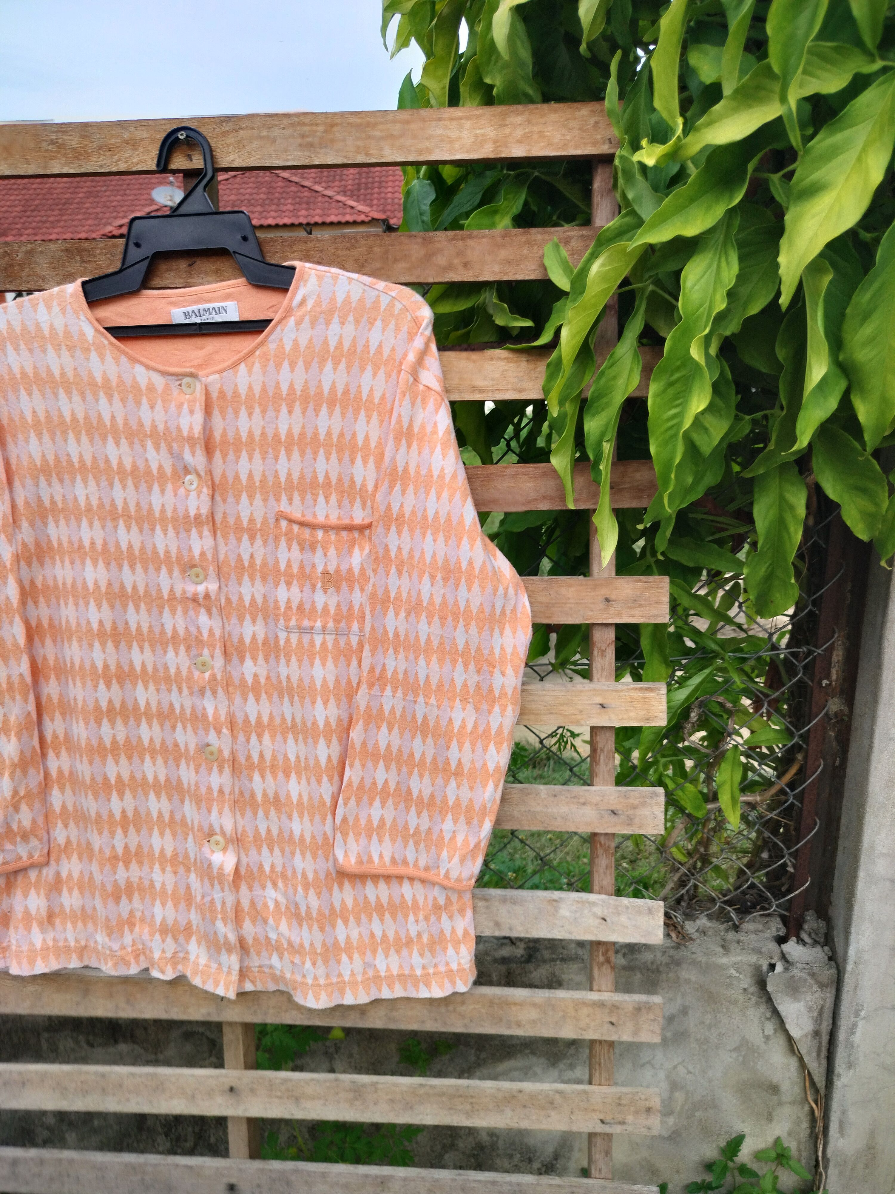 Balmain BALMAIN BUTTON UP LONG SLEEVE SHIRT Size US L / EU 52-54 / 3 - 3 Thumbnail