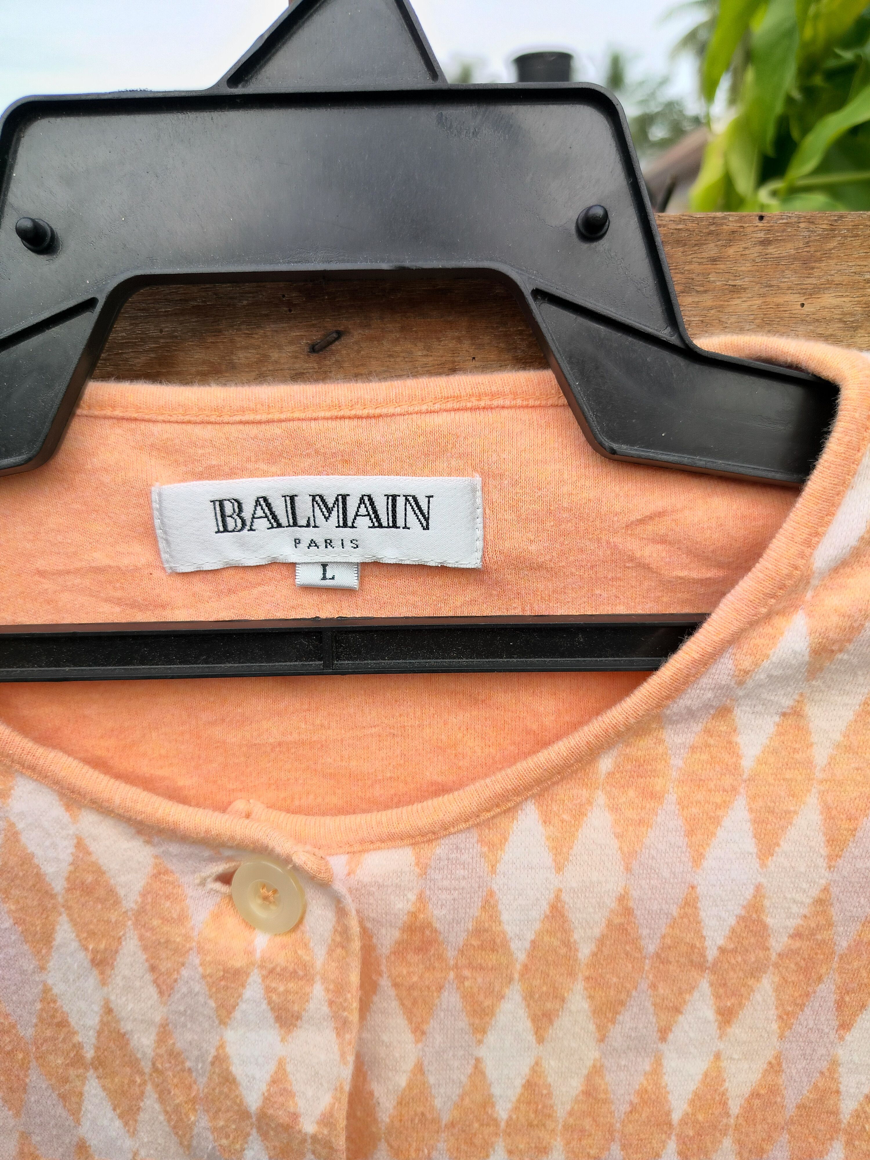 Balmain BALMAIN BUTTON UP LONG SLEEVE SHIRT Size US L / EU 52-54 / 3 - 5 Thumbnail