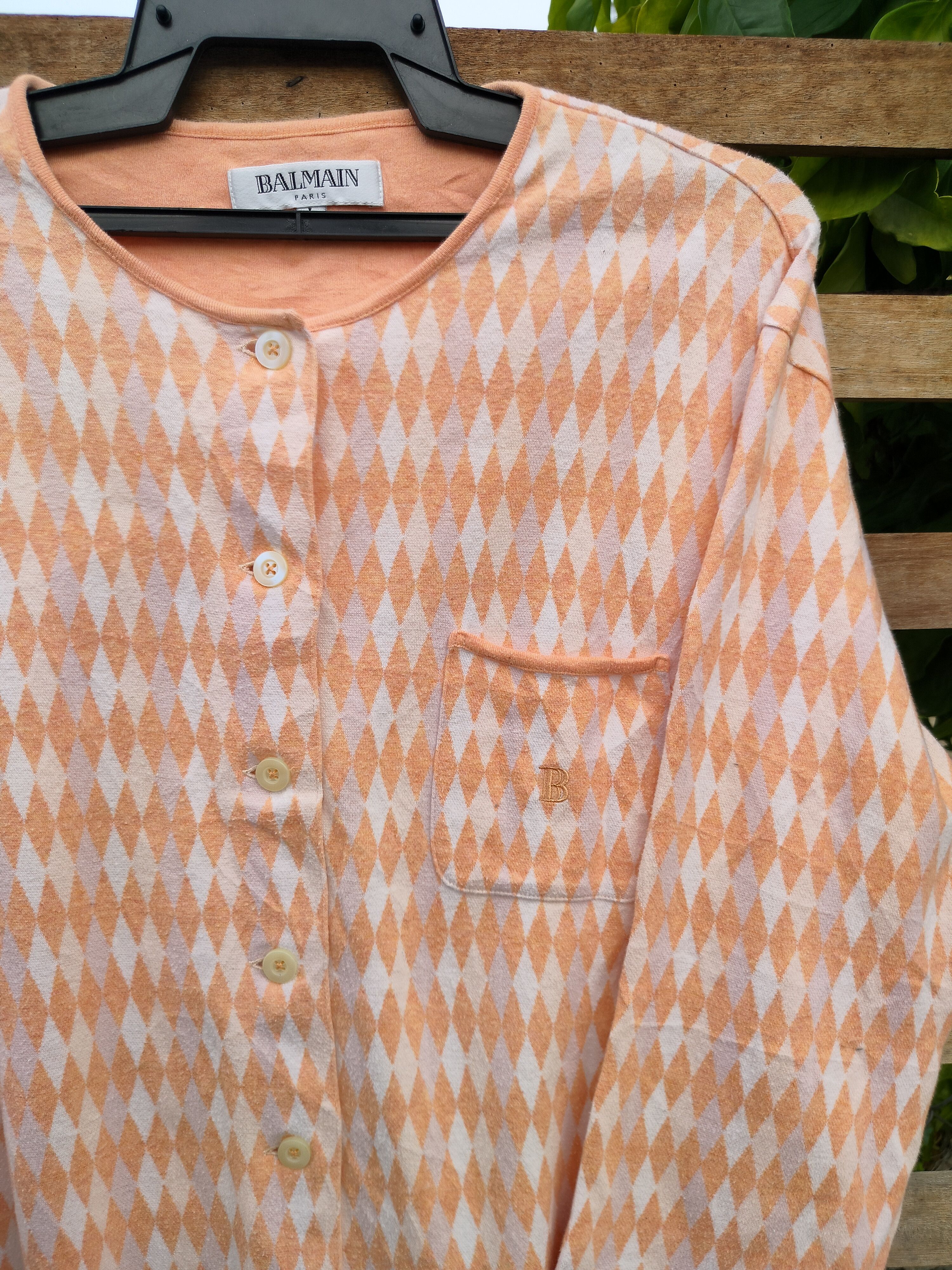 Balmain BALMAIN BUTTON UP LONG SLEEVE SHIRT Size US L / EU 52-54 / 3 - 6 Thumbnail