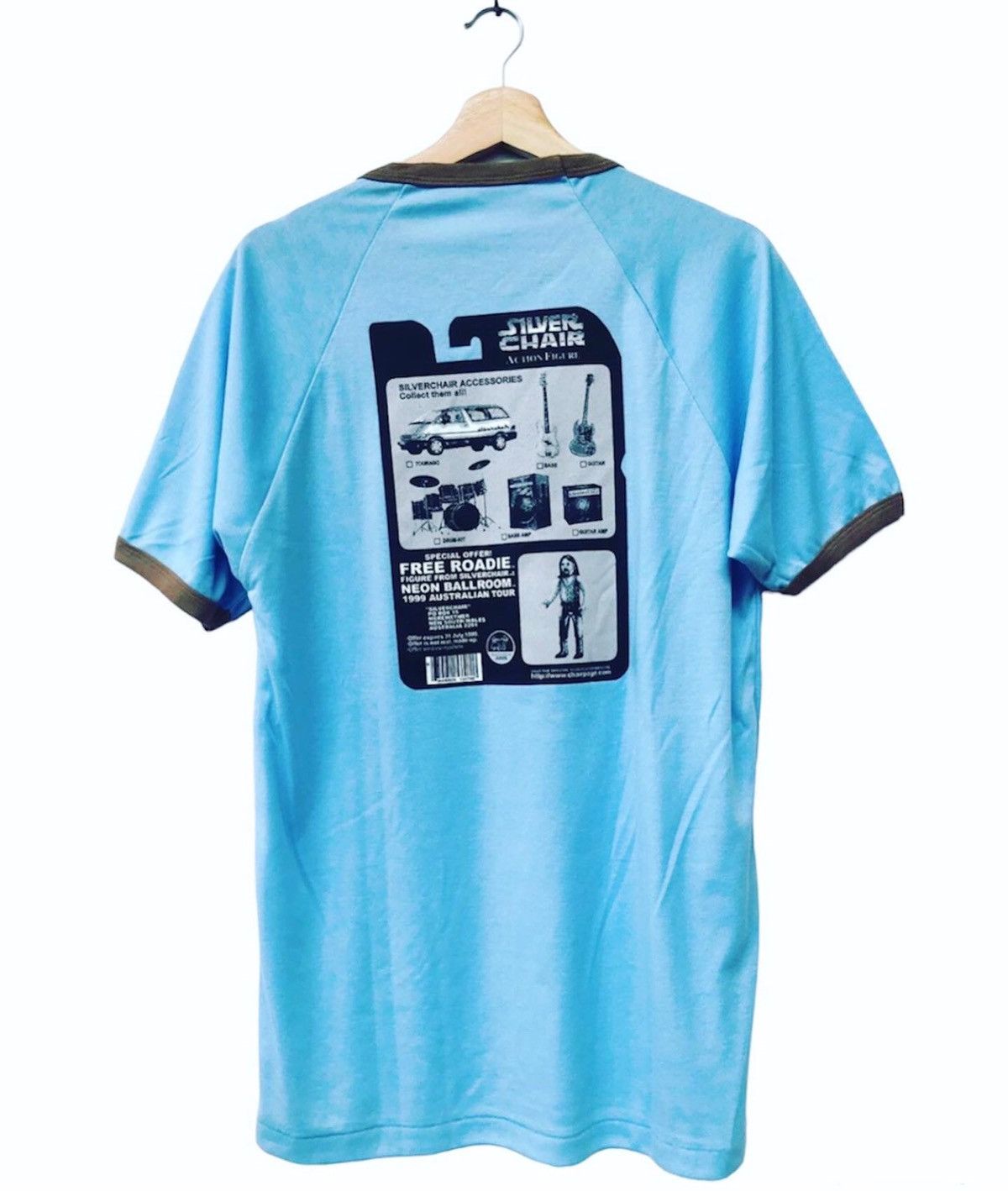 Band Tees × Vintage Vintage 90s SILVERCHAIR Grunge Band Tee Shirt Size US XL / EU 56 / 4 - 2 Thumbnail