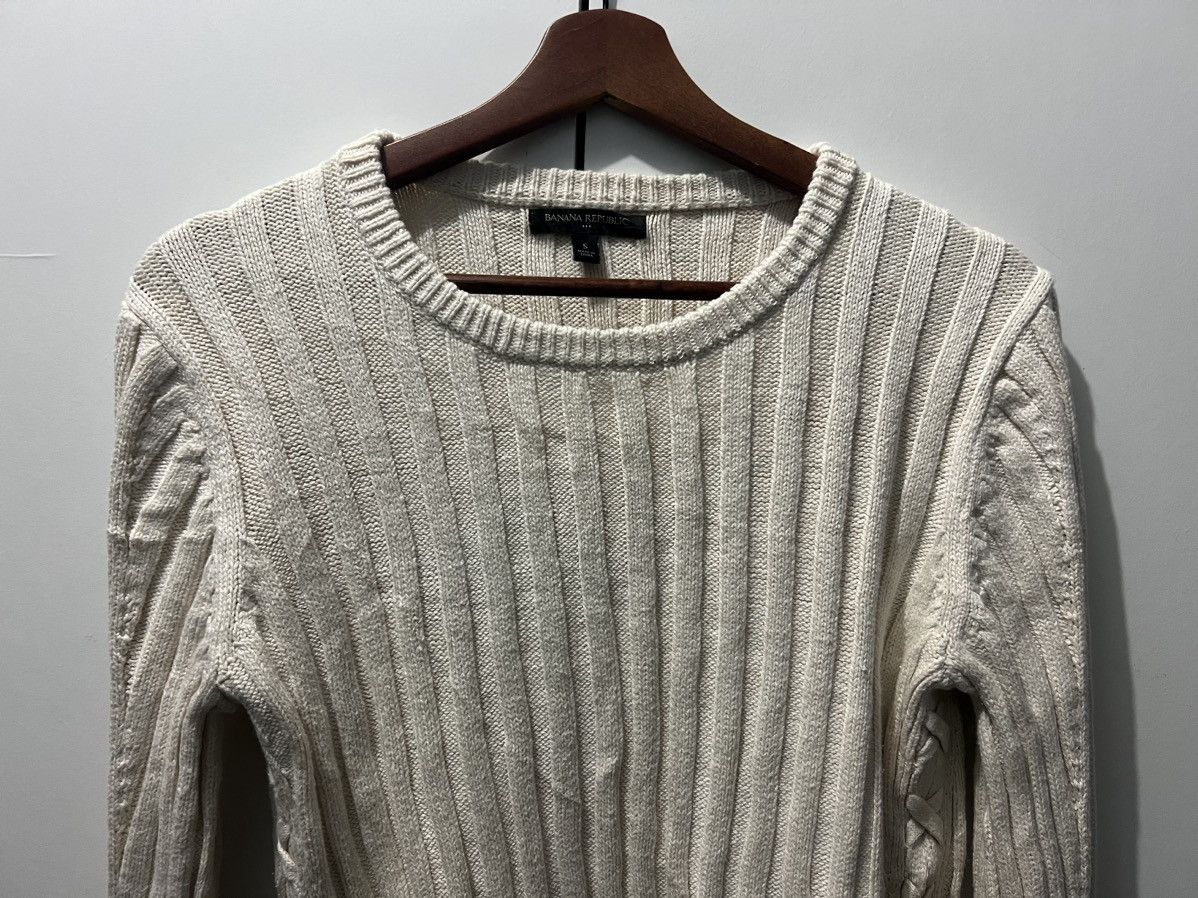 Banana Republic Cross Stitch Banana Republic Long Sleeve Knitwear Size US S / EU 44-46 / 1 - 3 Thumbnail