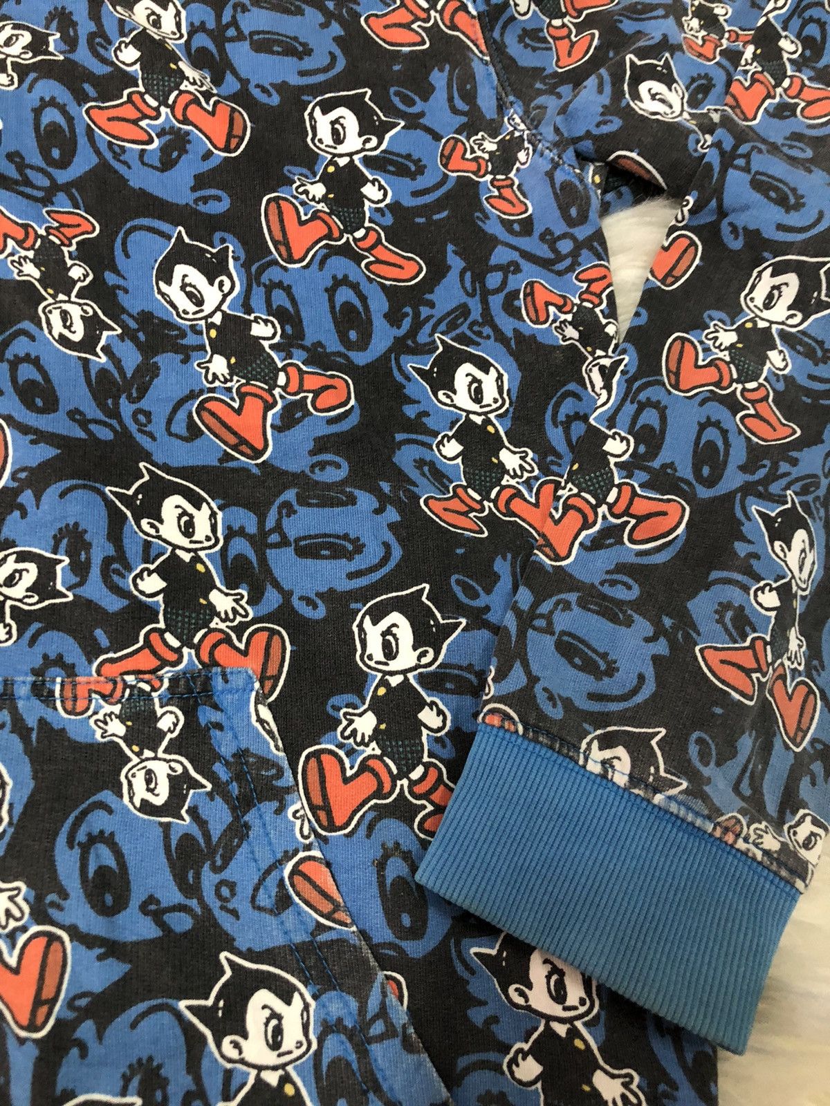 Anime Astro boy Japanese anime superhero Hoodie full print Size US M / EU 48-50 / 2 - 3 Thumbnail