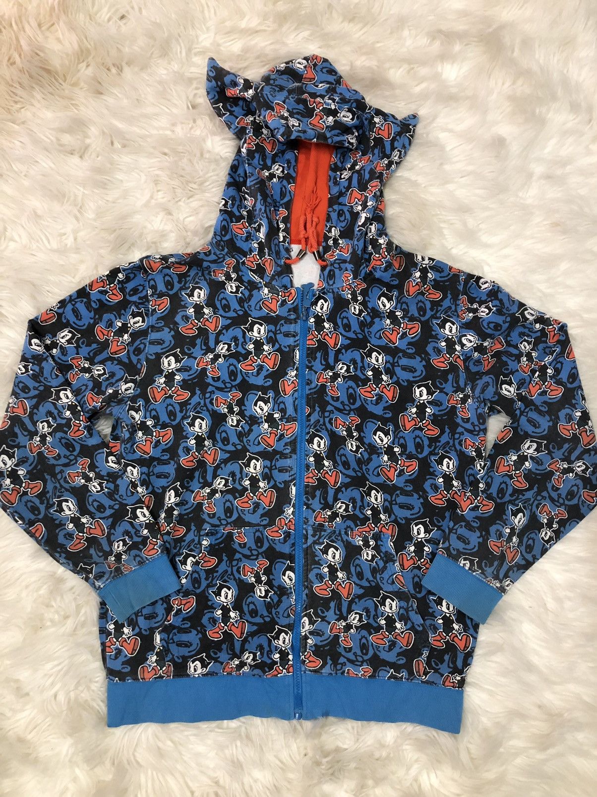 Anime Astro boy Japanese anime superhero Hoodie full print Size US M / EU 48-50 / 2 - 2 Thumbnail