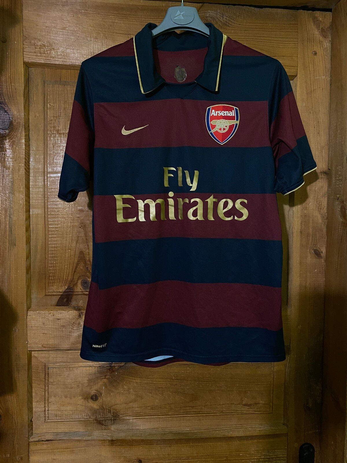 Pre-owned Jersey X Nike Vintage Blokecore Nike Arsenal 2007 2008 Jersey Y2k In Red