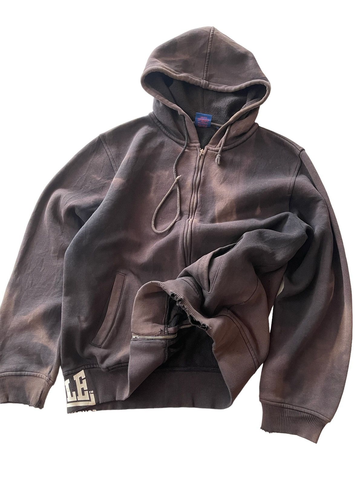 Lonsdale Distressed Faded Black Hoodies Size US M / EU 48-50 / 2 - 1 Thumbnail