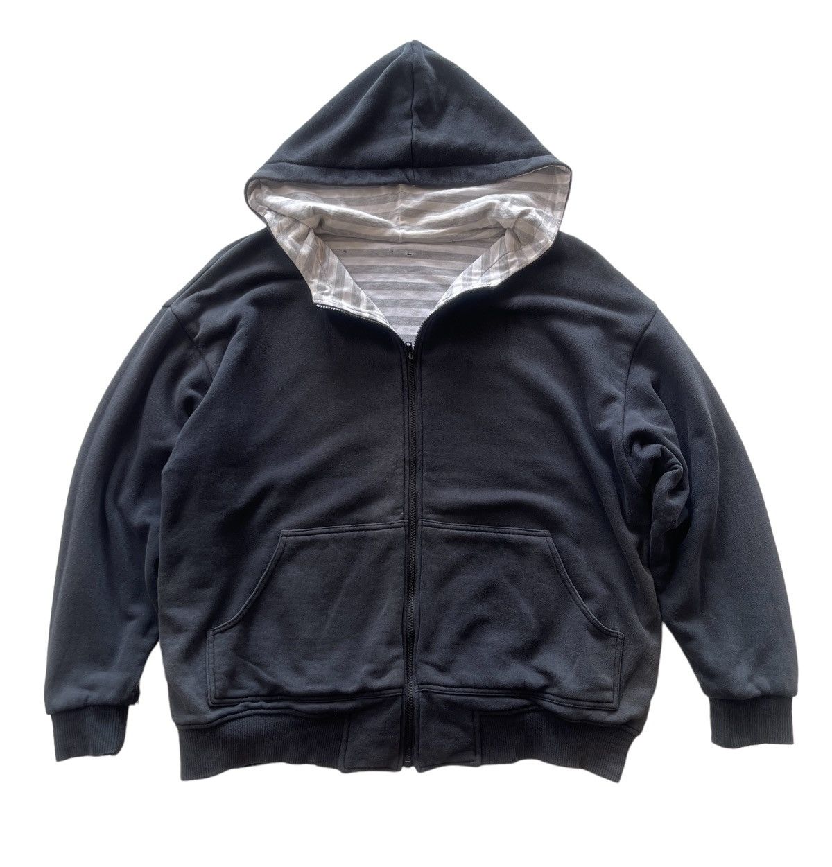 Issey Miyake Issey Miyake Reversible Faded Hoodie Size US M / EU 48-50 / 2 - 2 Thumbnail