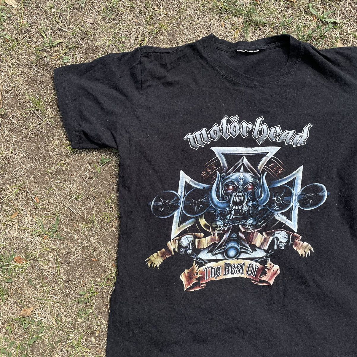 Vintage Vintage 90s Motorhead Graphic Tee Band Punk Rock Cropped M Size US M / EU 48-50 / 2 - 3 Thumbnail