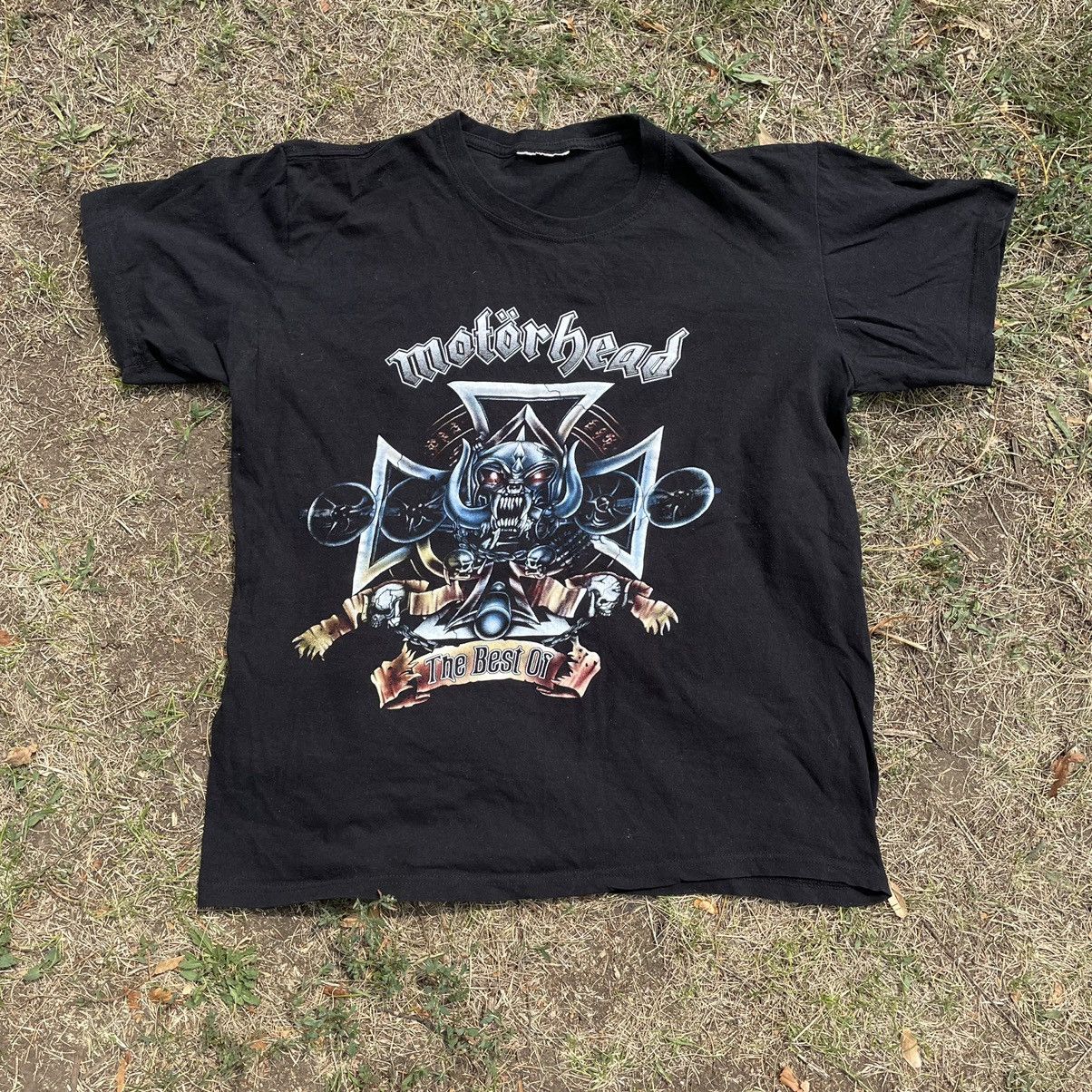 Vintage Vintage 90s Motorhead Graphic Tee Band Punk Rock Cropped M Size US M / EU 48-50 / 2 - 1 Thumbnail