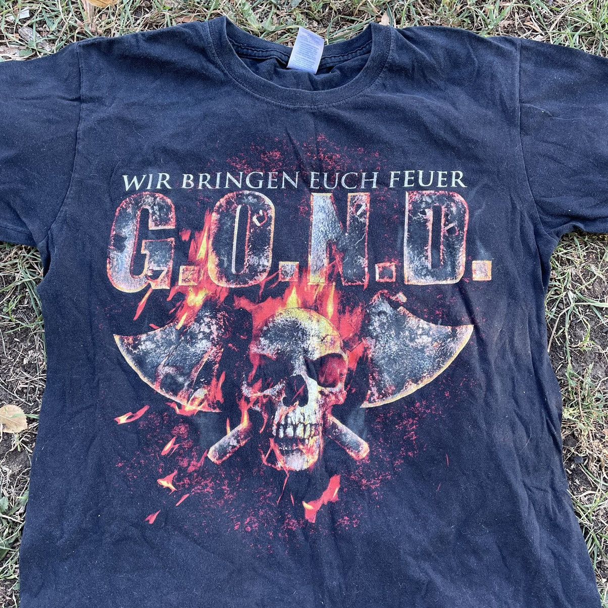 Vintage Vintage Y2K Graphic Tee Sun Faded Horror Punk Grunge Slim M Size US M / EU 48-50 / 2 - 4 Thumbnail