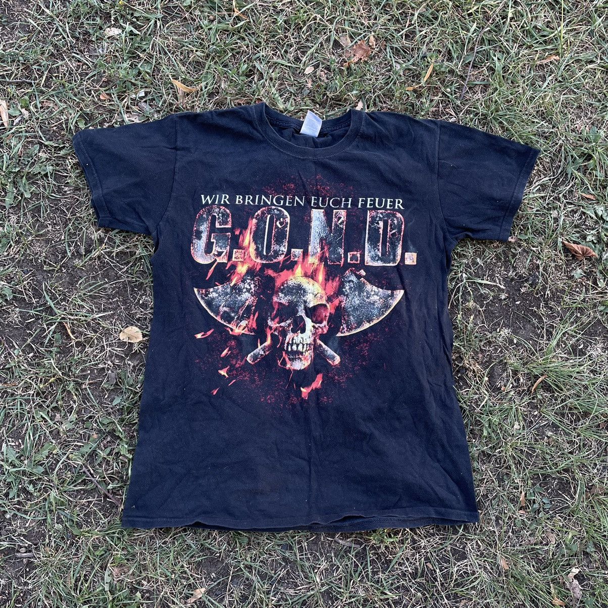 Vintage Vintage Y2K Graphic Tee Sun Faded Horror Punk Grunge Slim M Size US M / EU 48-50 / 2 - 1 Thumbnail