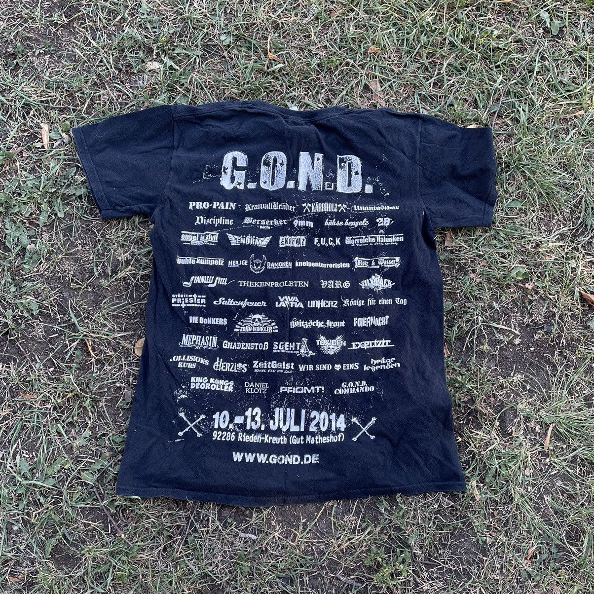 Vintage Vintage Y2K Graphic Tee Sun Faded Horror Punk Grunge Slim M Size US M / EU 48-50 / 2 - 5 Thumbnail