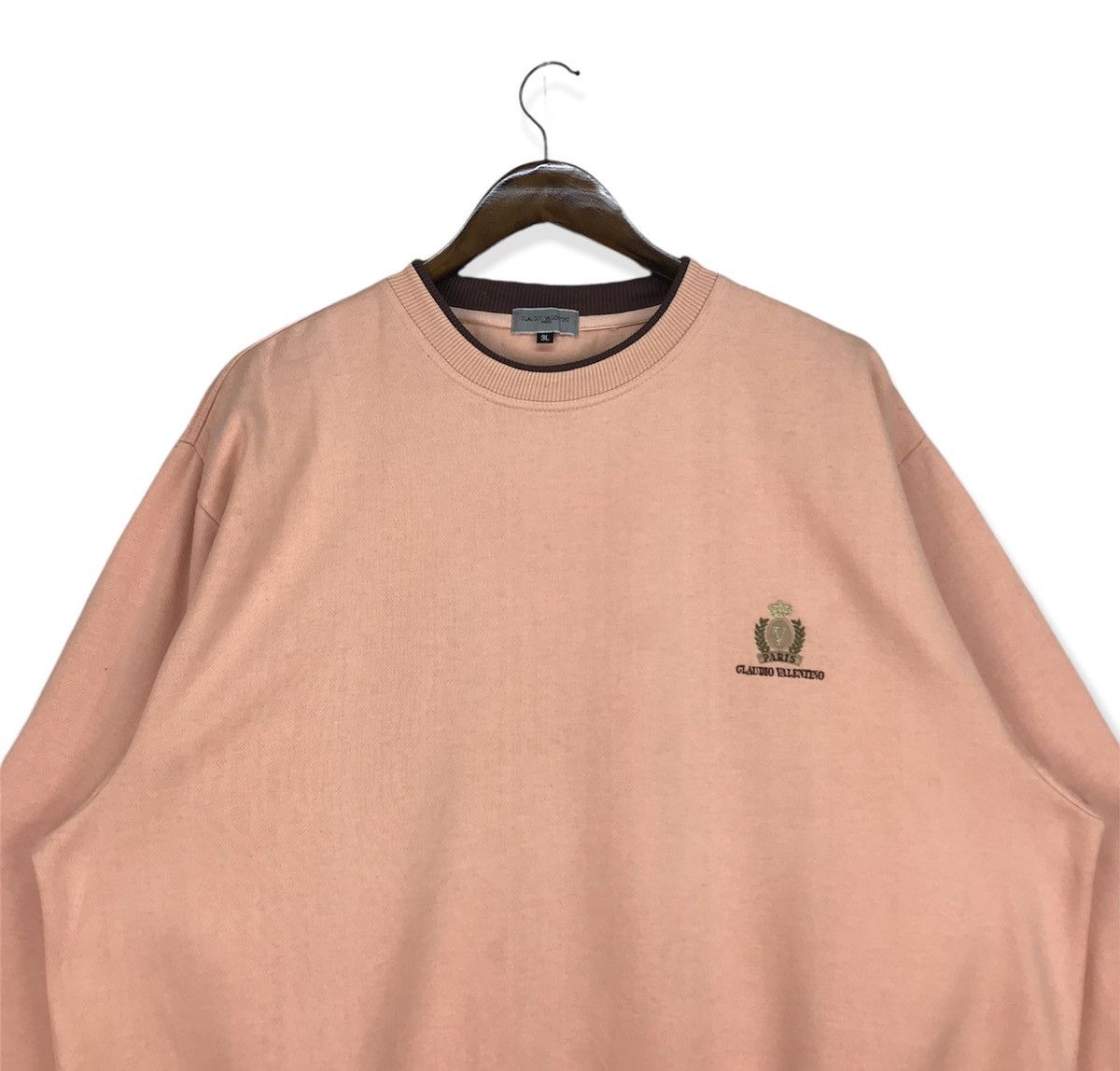 Other Vintage Claudio Valentino Sweatshirt Size US XXL / EU 58 / 5 - 2 Thumbnail