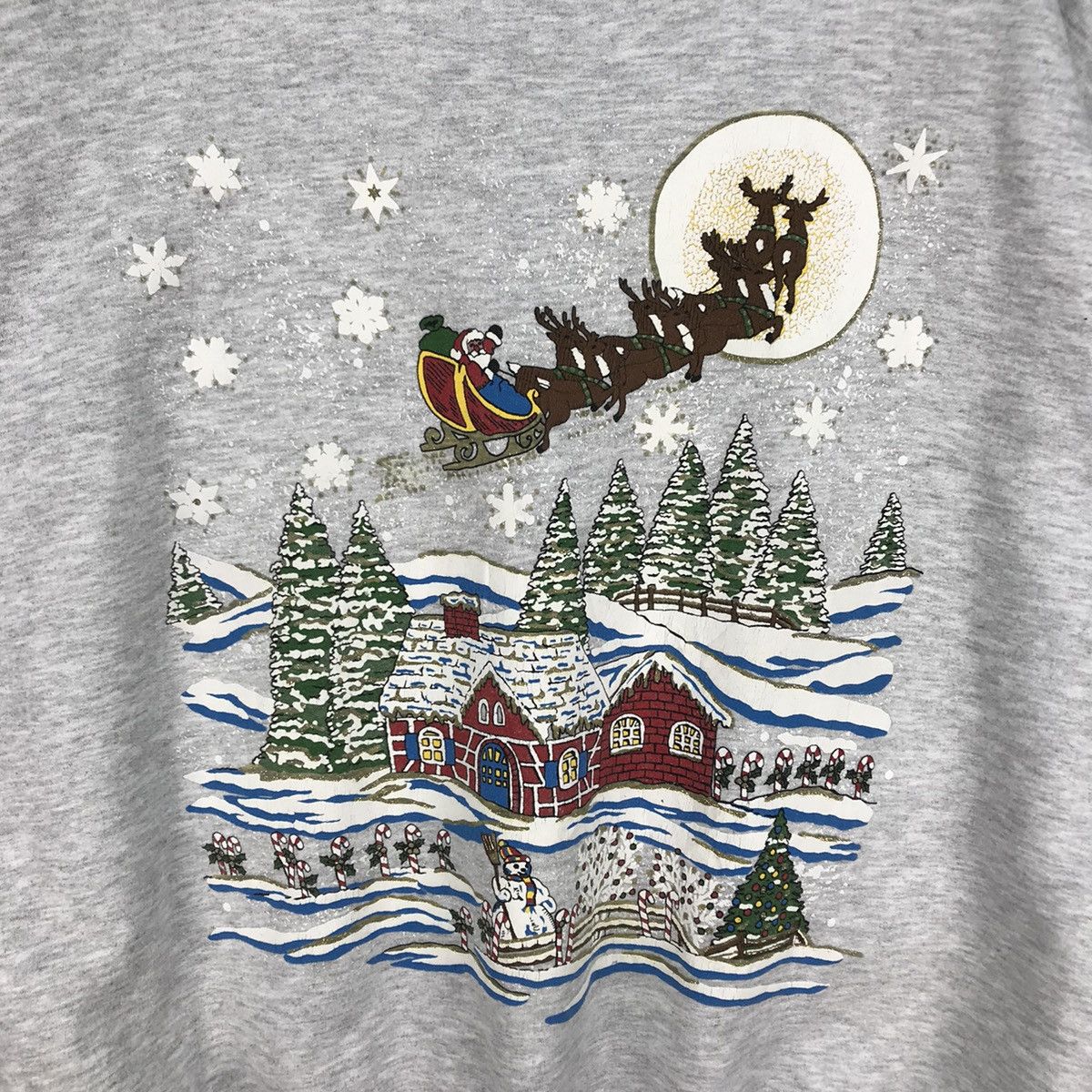 Vintage Vintage Santa Claus Sweatshirt Size US XL / EU 56 / 4 - 5 Thumbnail