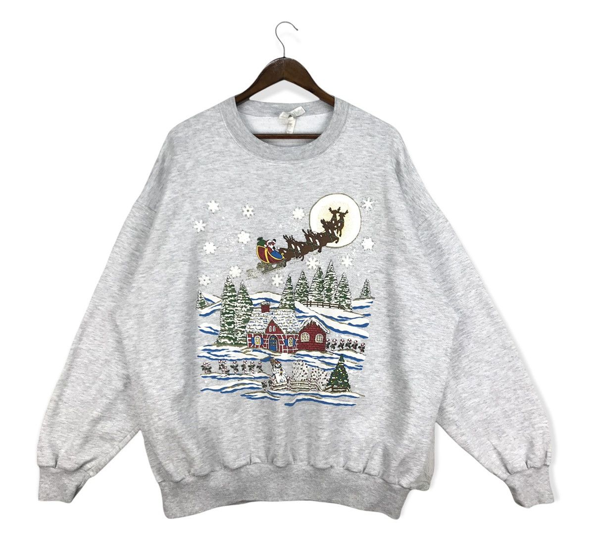 Vintage Vintage Santa Claus Sweatshirt Size US XL / EU 56 / 4 - 1 Thumbnail