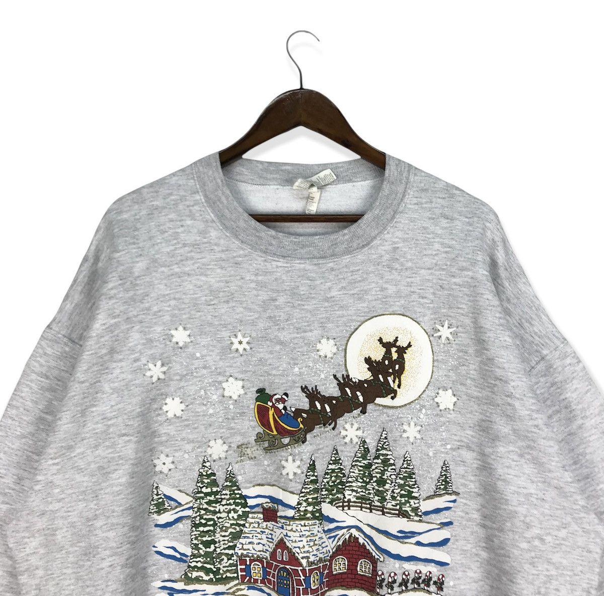 Vintage Vintage Santa Claus Sweatshirt Size US XL / EU 56 / 4 - 2 Thumbnail
