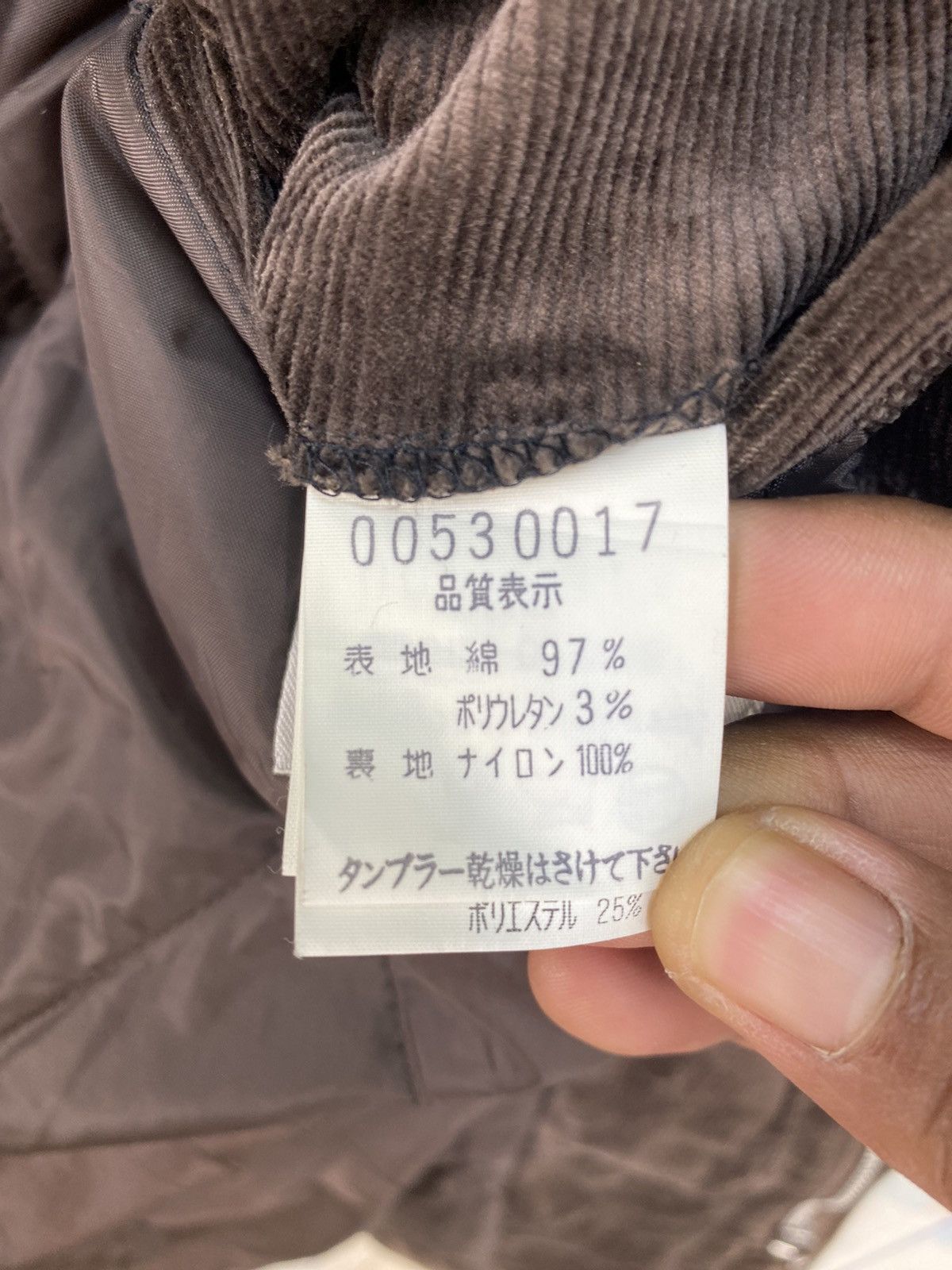 ABAHOUSE ABAHOUSE Corduroy Jacket Nice Design Size US L / EU 52-54 / 3 - 8 Thumbnail