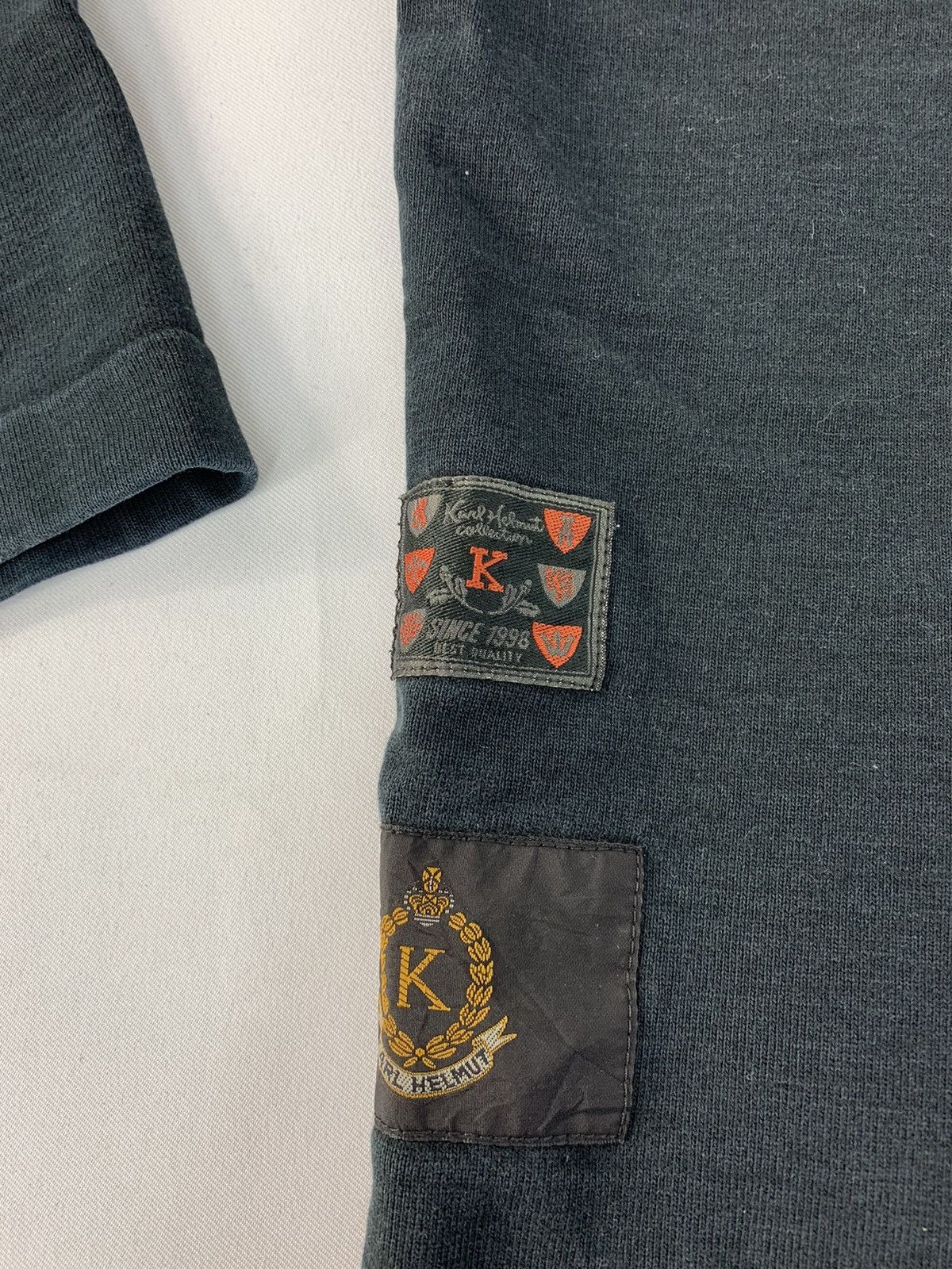 Karl Helmut Vintage Karl Helmut Pink House Many Patches Zipper Jacket Size US M / EU 48-50 / 2 - 10 Thumbnail