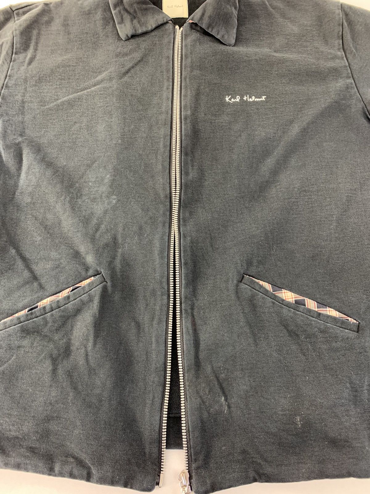 Karl Helmut Vintage Karl Helmut Pink House Many Patches Zipper Jacket Size US M / EU 48-50 / 2 - 3 Thumbnail