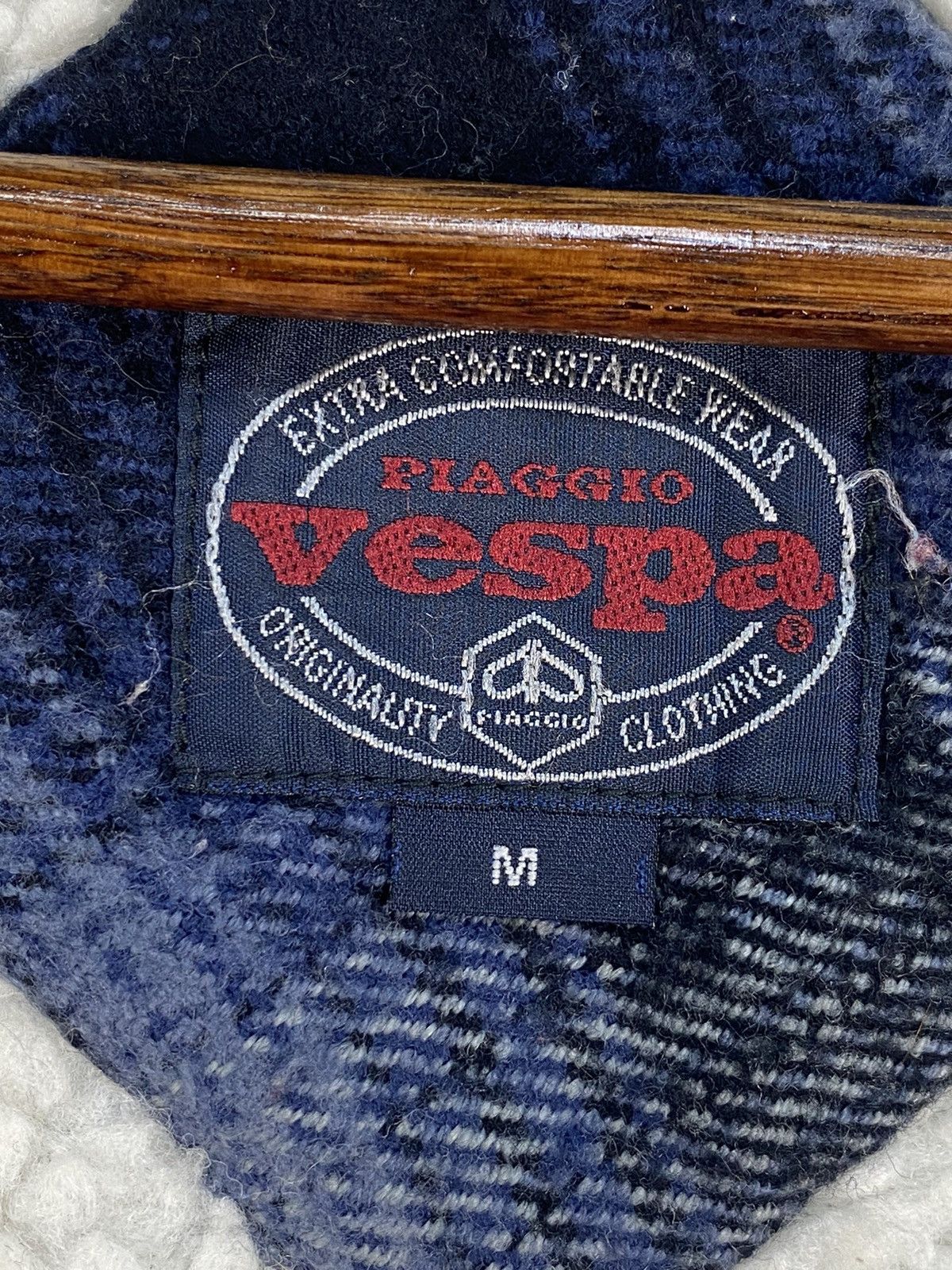 Flannel Vespa Piaggio Flannel Fur Lining Size US M / EU 48-50 / 2 - 9 Thumbnail