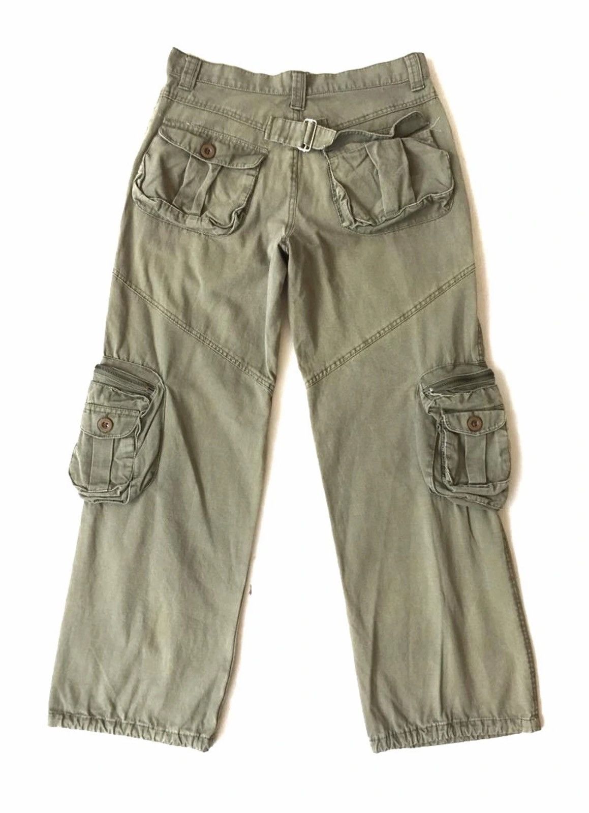 Japanese Brand 💥Japanese Brand Multi Pocket Cargo Size US 31 - 2 Thumbnail