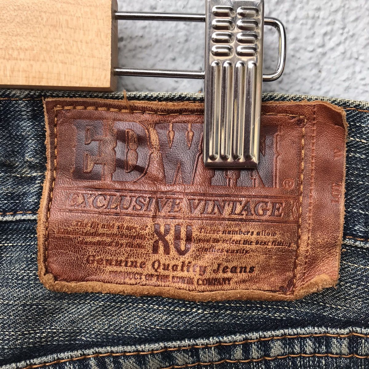 Edwin Vintage Edwin Denim Earth Tones Distressed Jeans Size US 34 / EU 50 - 14 Thumbnail