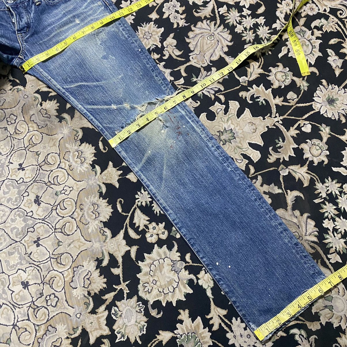 Hysteric Glamour Hysteric Glamour Low Rise Thrashed Jeans Size US 29 - 21 Thumbnail
